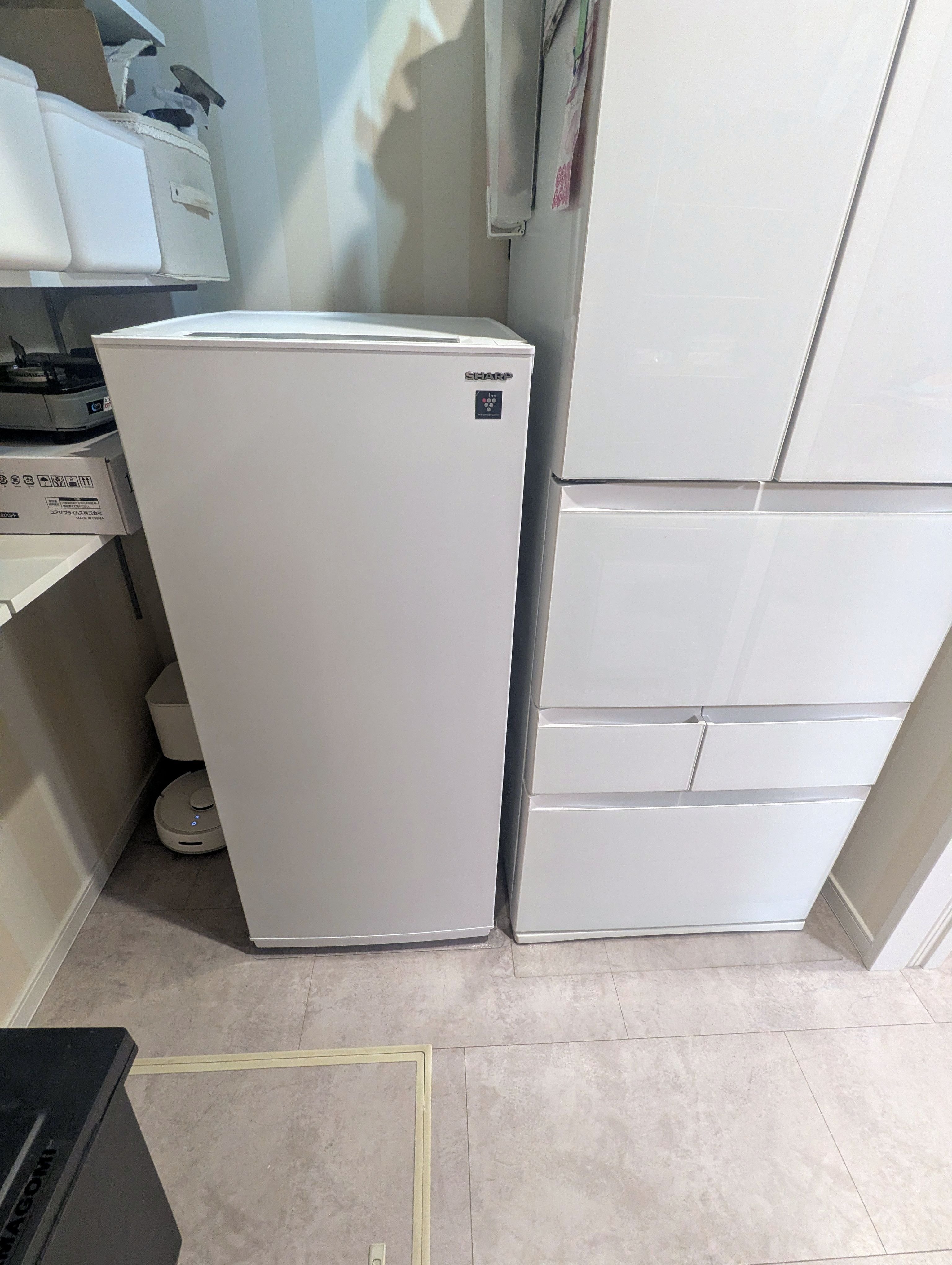 レビュー】セカンド冷凍庫を購入！SHARP「FJ-HF13H-W」を実際に使って
