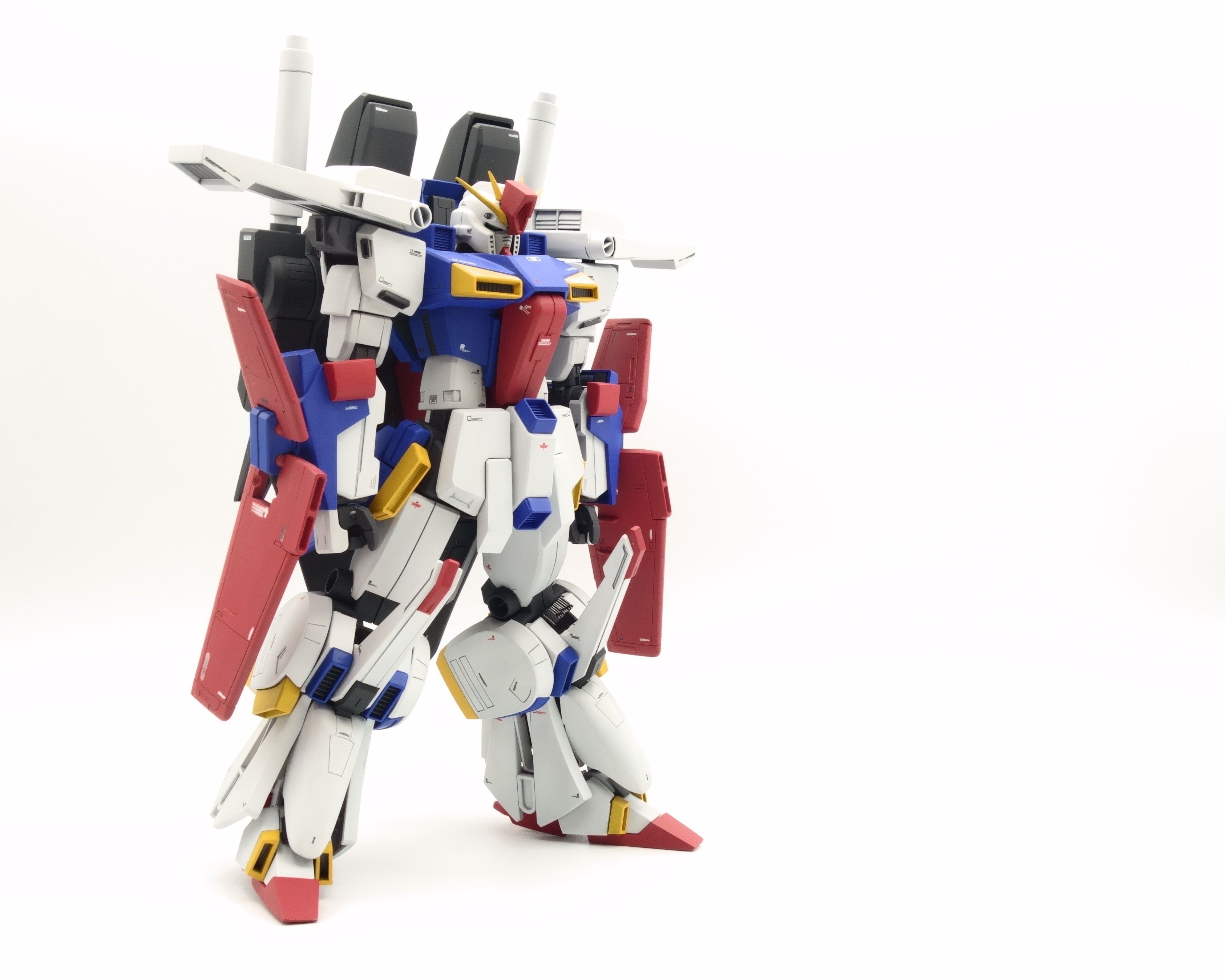 旧MG ZZガンダムの改修｜のんぺい