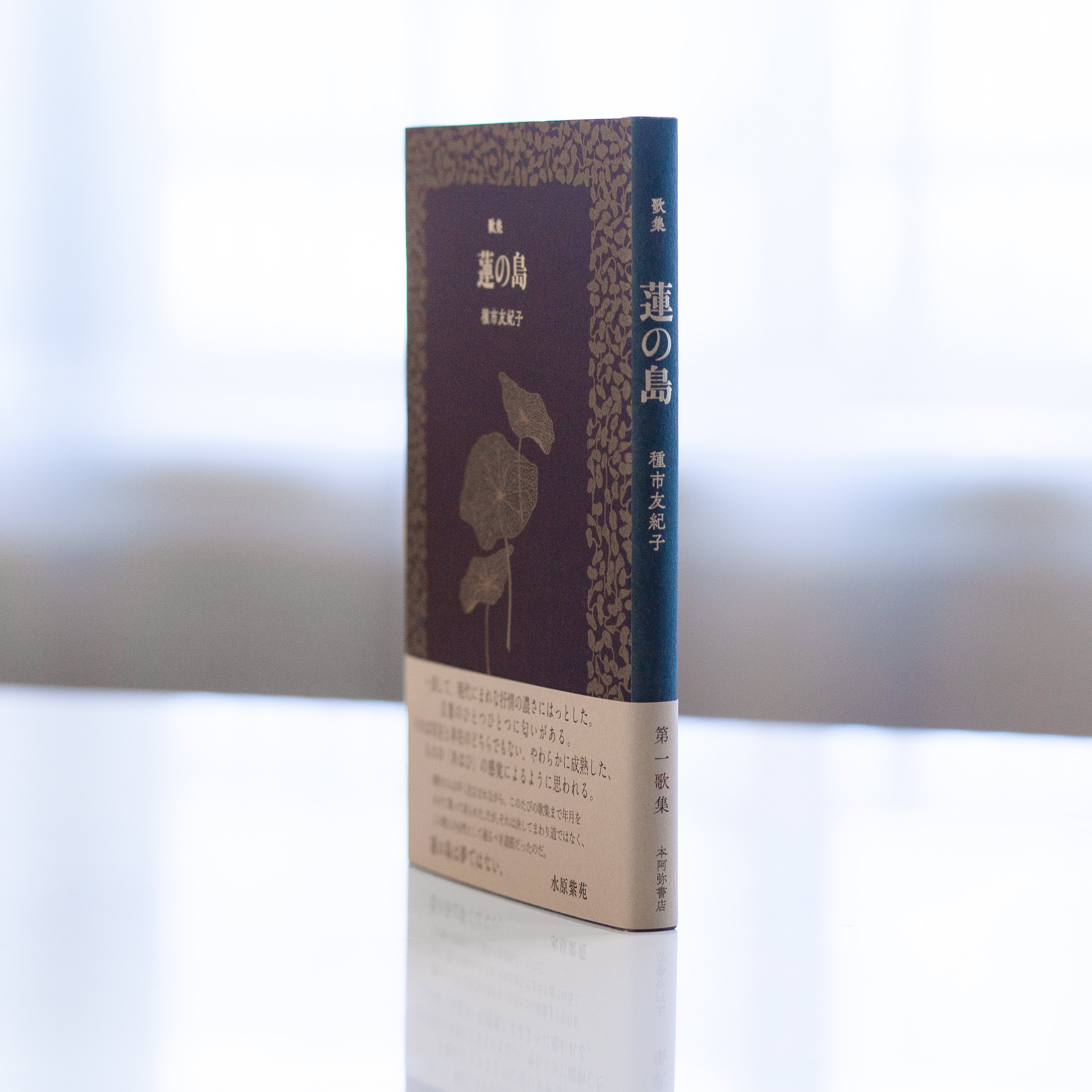 歌集『蓮の島』装幀と、はじまりの話｜種市友紀子