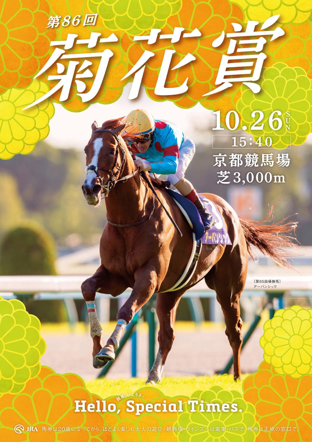 2025菊花賞ポスター｜日本サイン競馬会