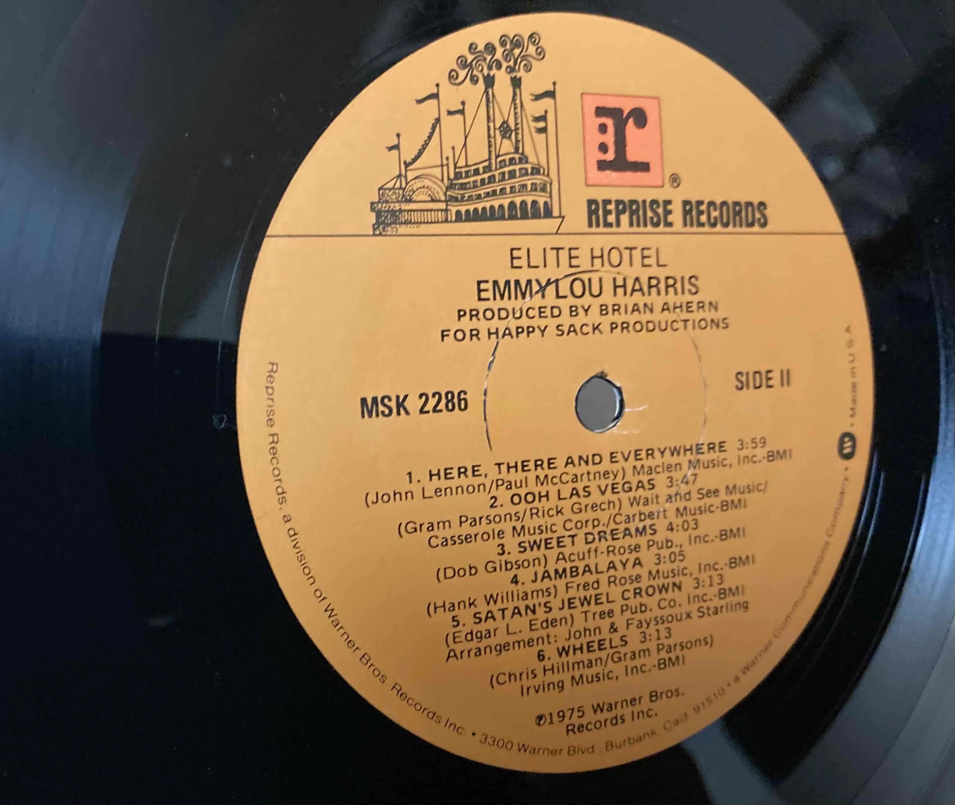Emmylou Harris [Elite Hotel] MSK2286 ｜naruru's Record