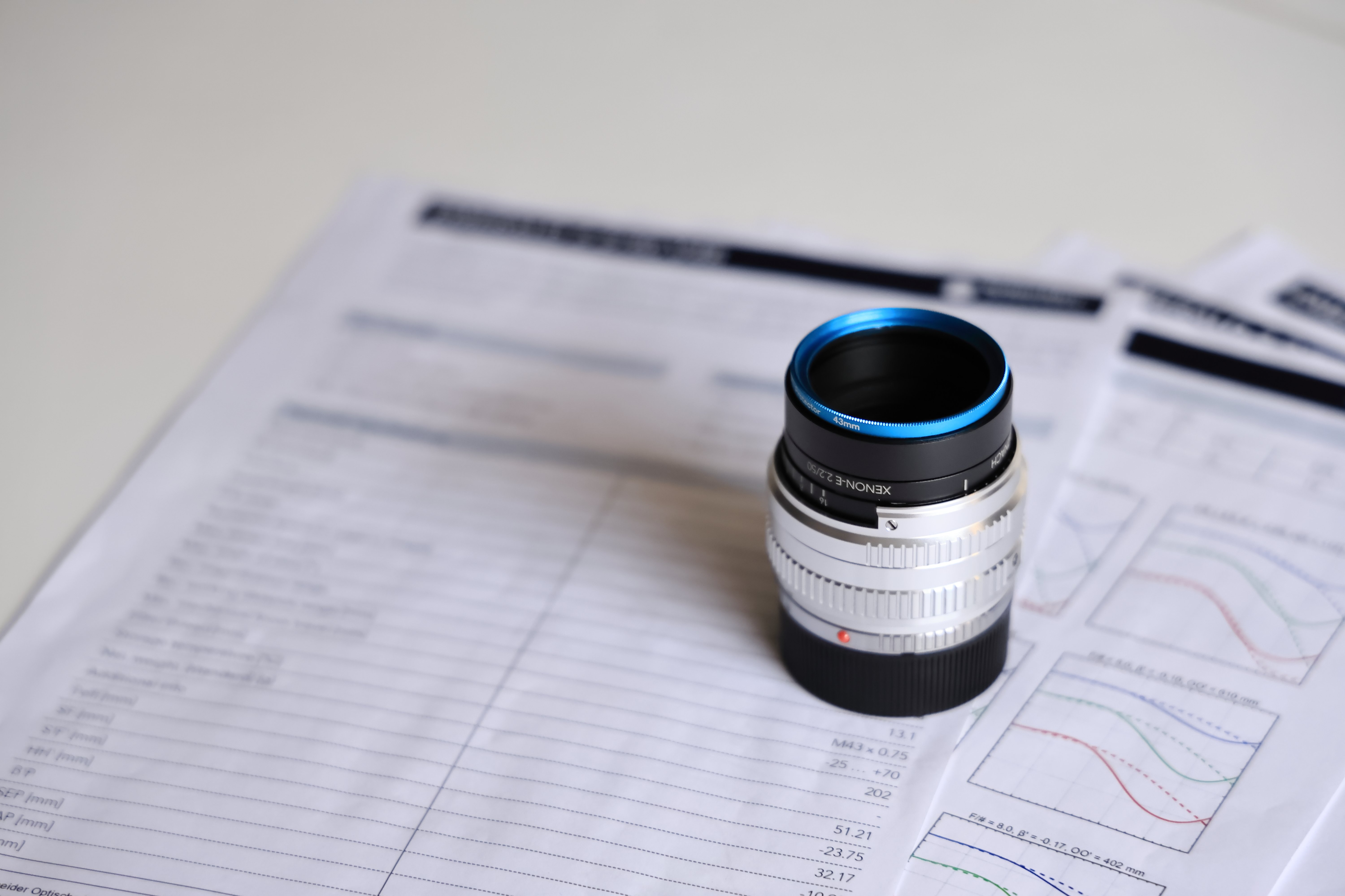 プロテクトフィルター到着！！】Schneider Kreuznach XENON-EMERALD