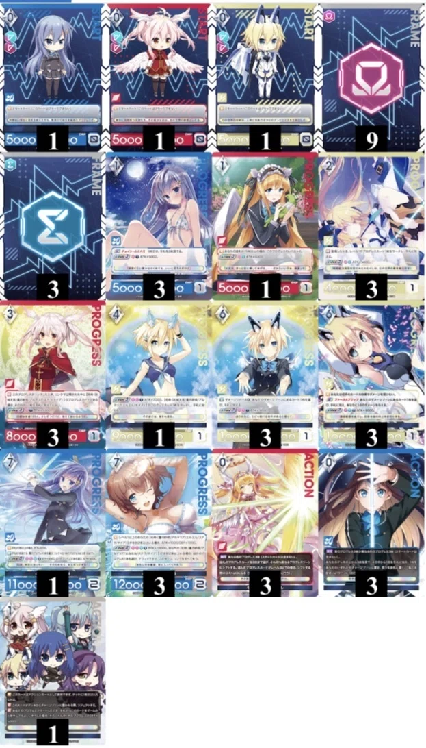 トレーディングカード アンジュ ユナイト 各弾3コンセット