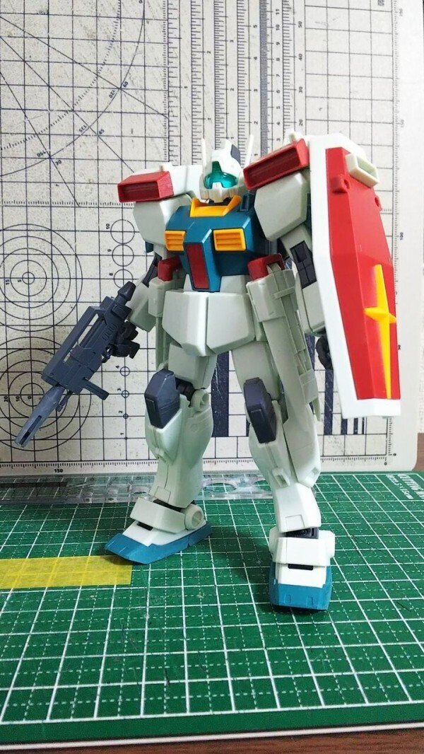 HGUCジムⅢ(成型色活かし)｜ヒロハル