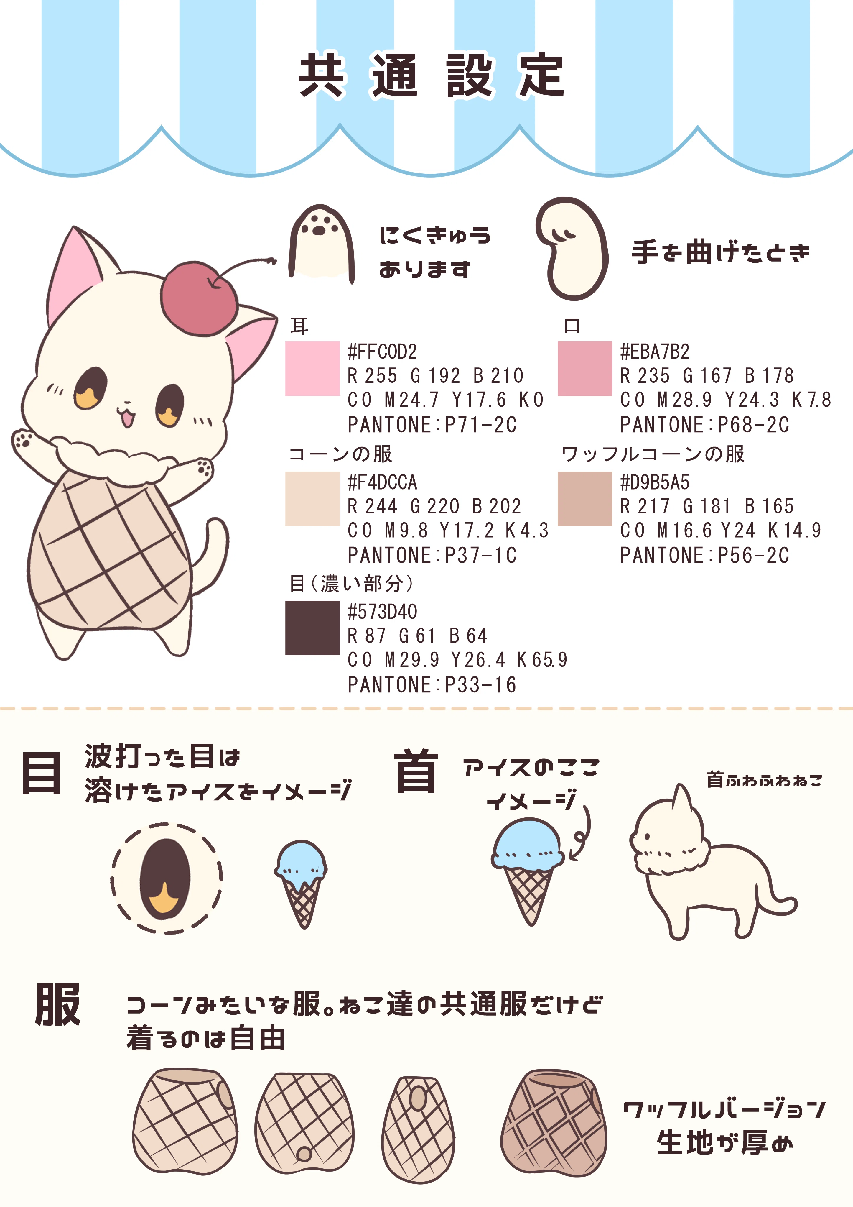 アイスみたいなねこ』がぬいぐるみマスコットでデビューします！｜キャラis