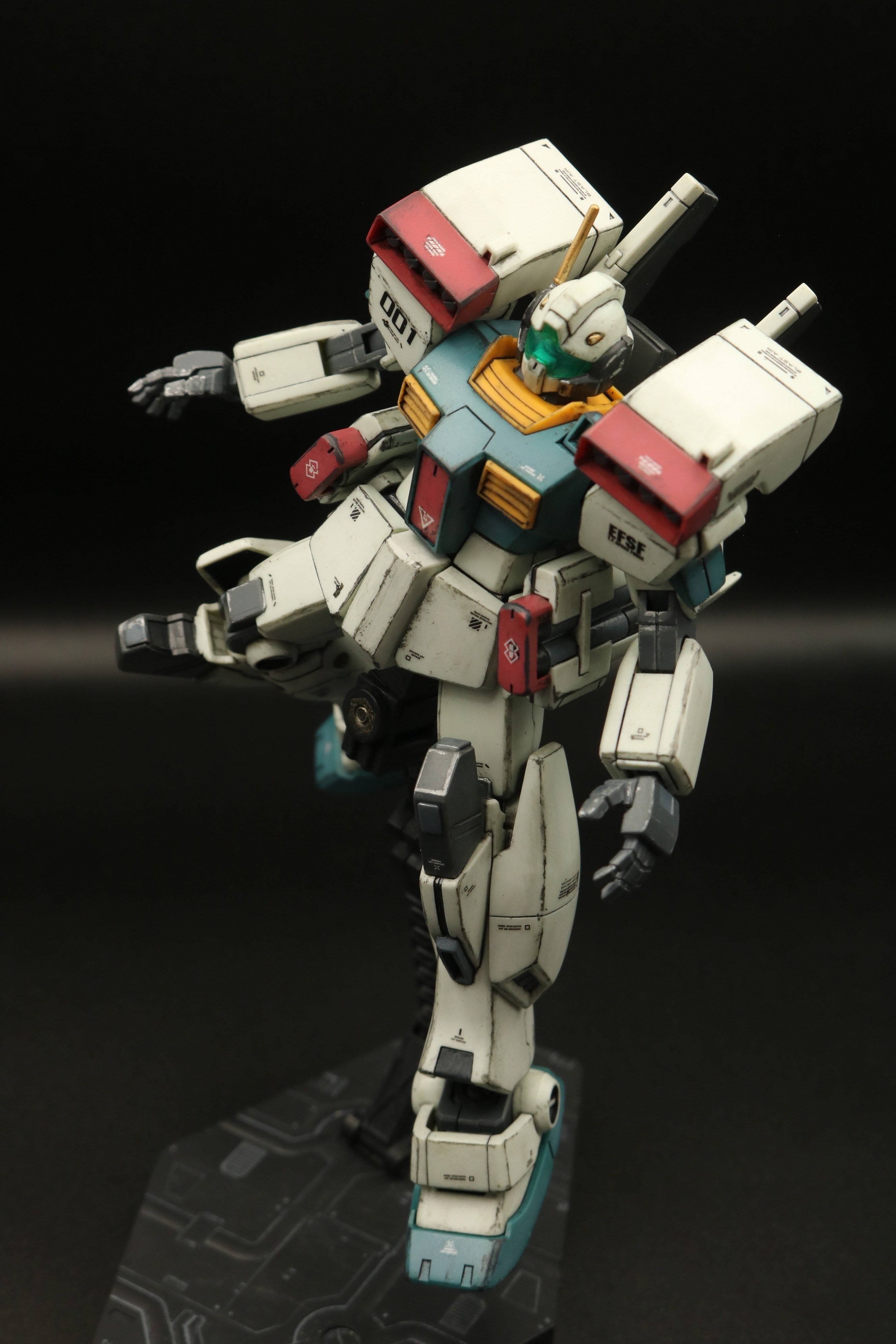 HGUCジムⅢ(成型色活かし)｜ヒロハル