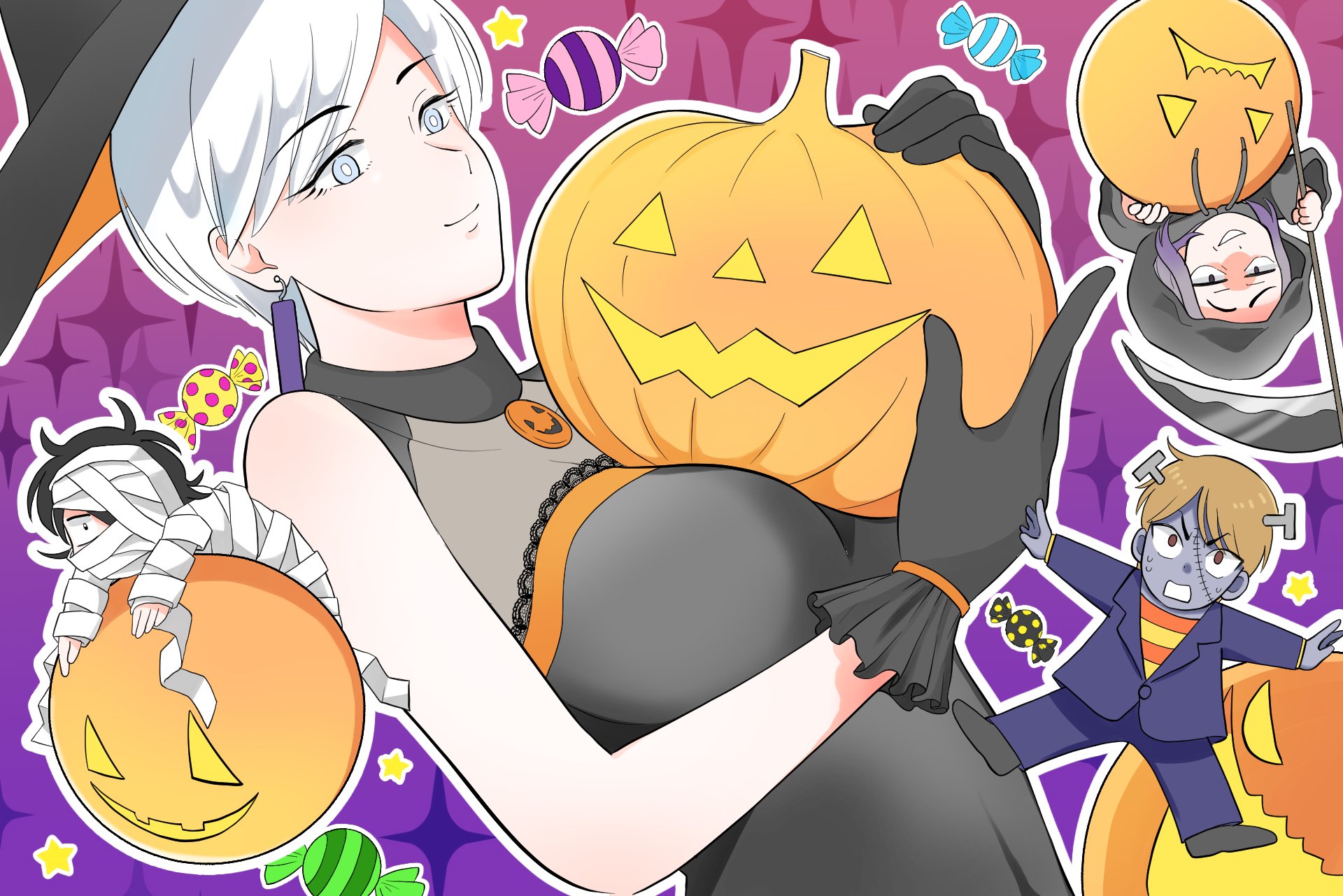 Happy Halloween🎃✨️【創作漫画】Mr.ワン・ワン ｜田原田