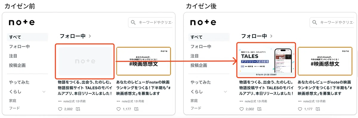 カイゼン前後の違い