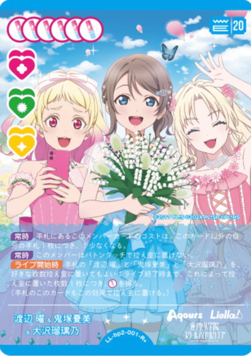 ラブカ】【店舗予選突破】三神Aqours Deep Resonance型について｜エウレカ