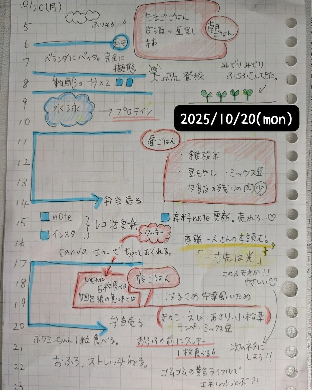 レコーディングライフ:2025/10/20(mon)
