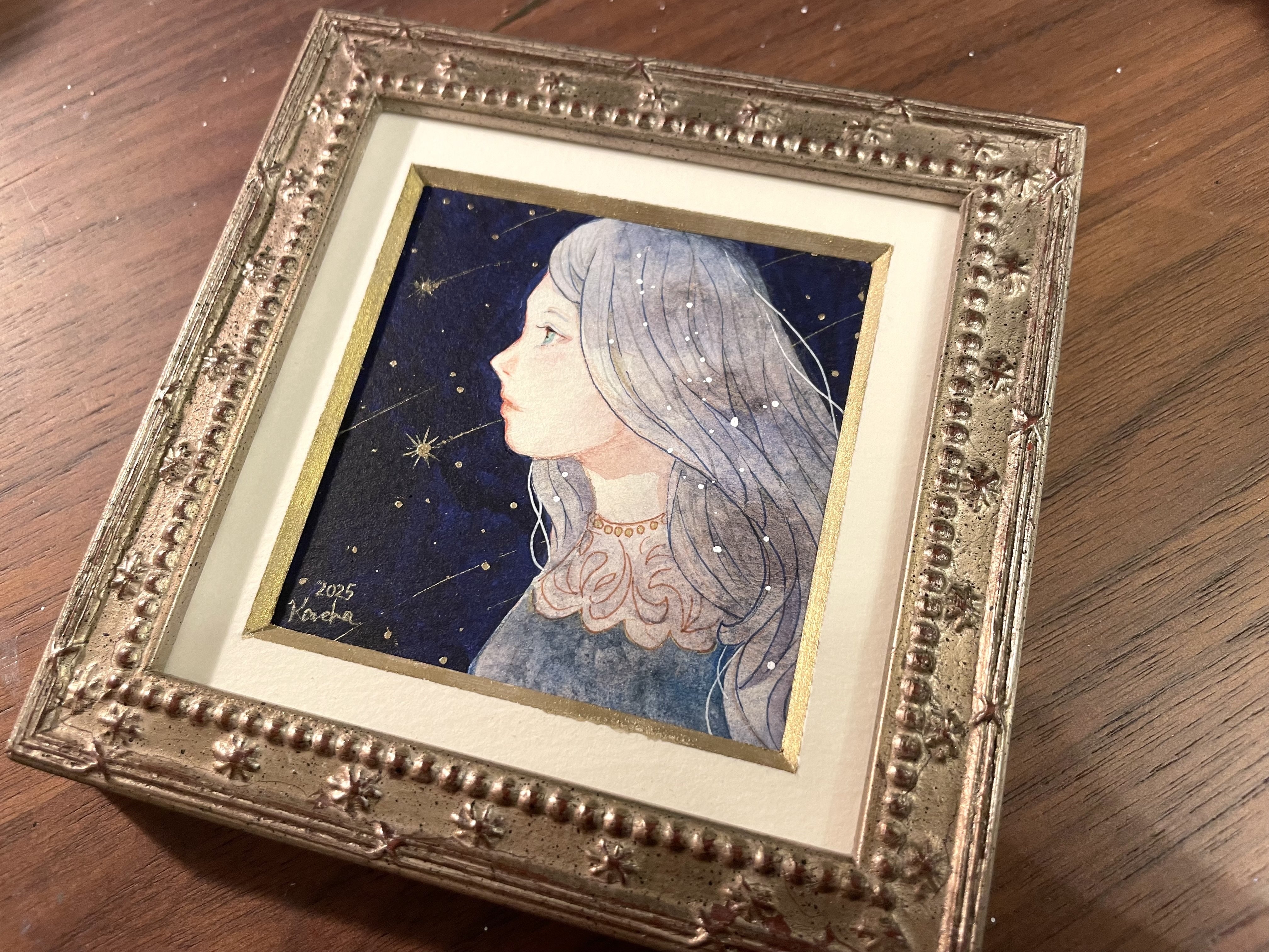 ミニ原画の販売 額あり額なしどっちがいいの？｜枯葉庭園