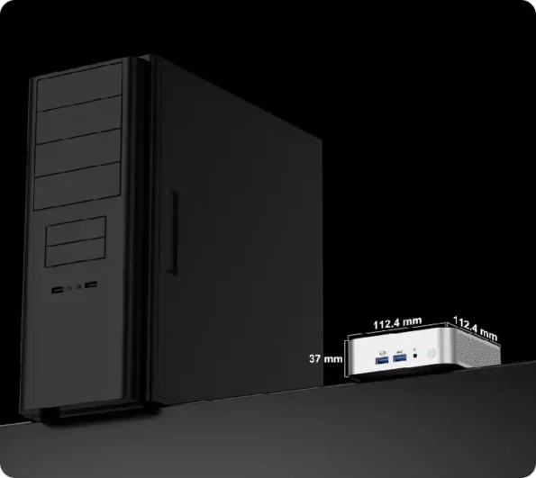 自作コンパクトデスクトップPC ASCII.jp：小型パソコンを自作 最短10分で組み立てられるPC (1/4)