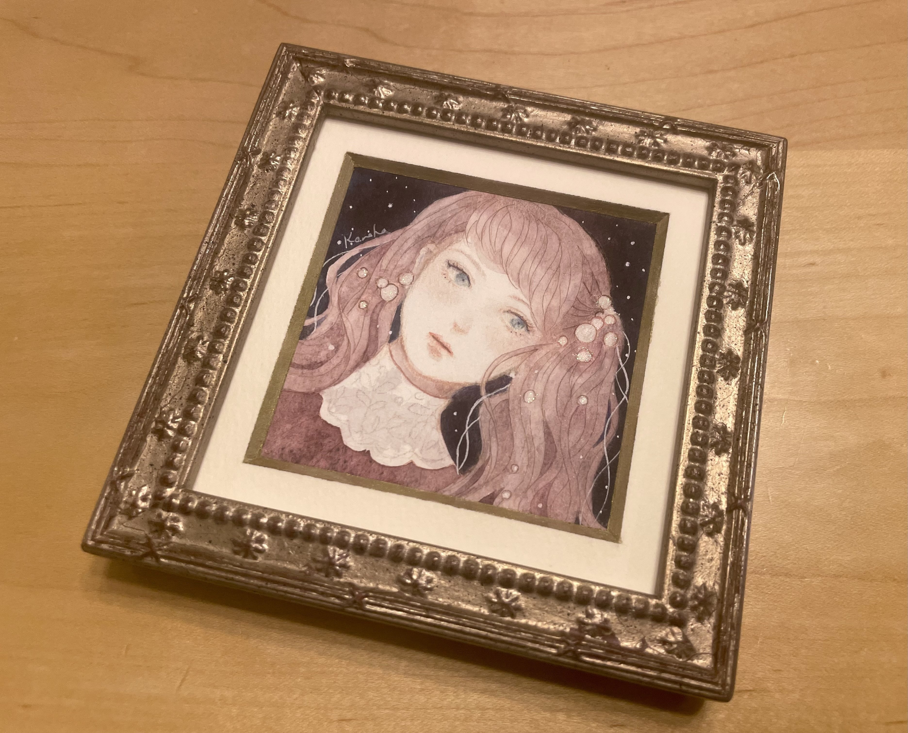 ミニ原画の販売 額あり額なしどっちがいいの？｜枯葉庭園