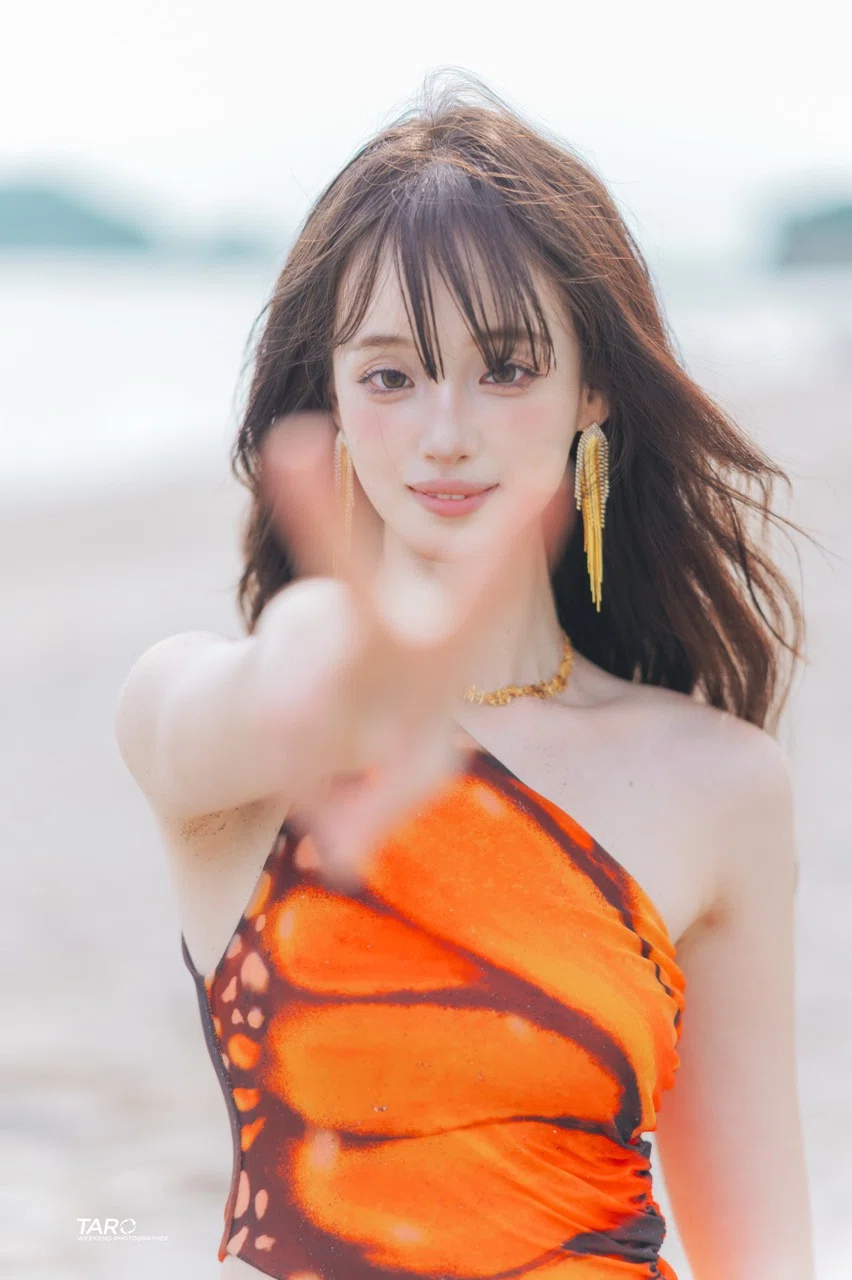 撮影師太郎｜夏の湘南ビーチポートレート撮影でオートフォーカス試し