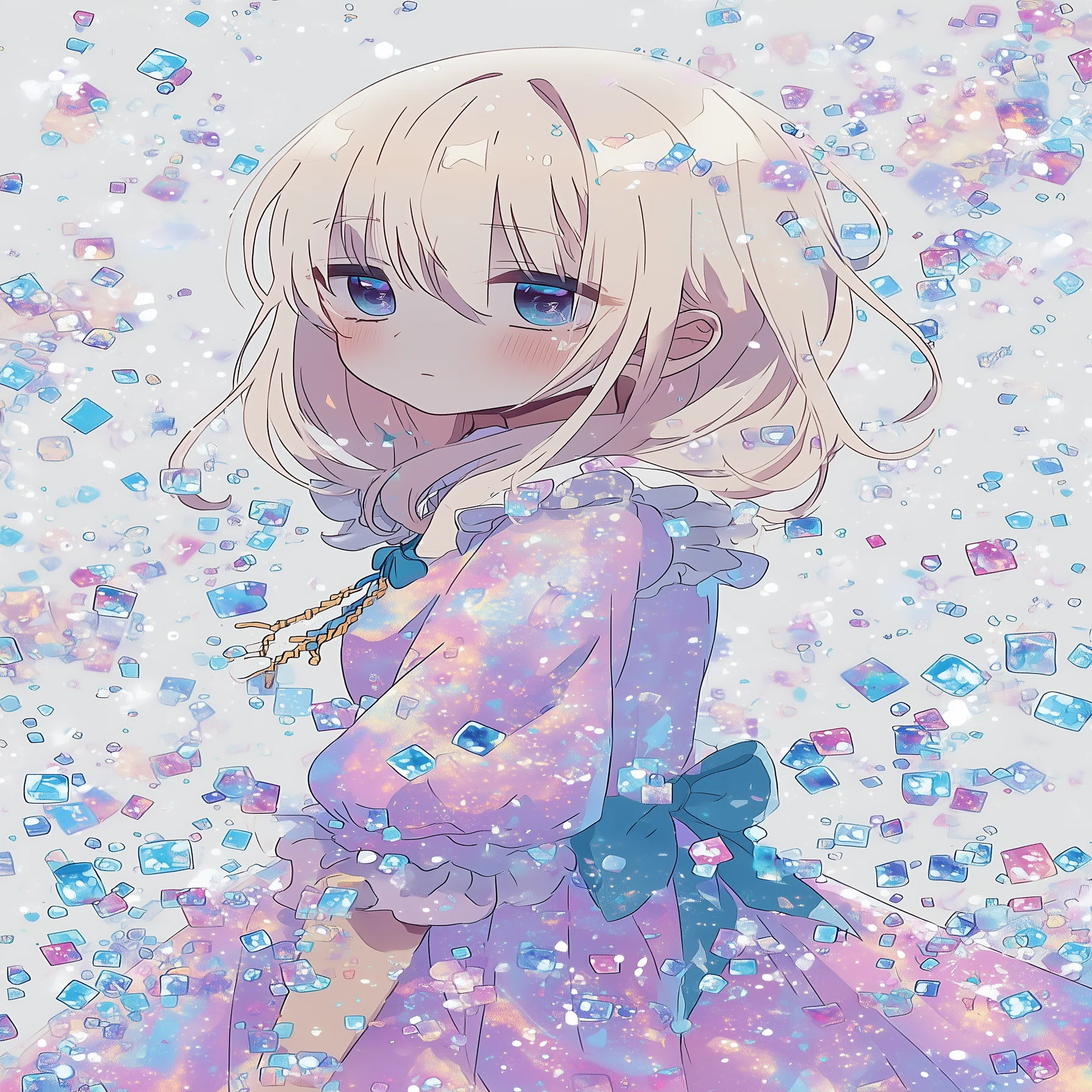 お絵描き（一部銀活）：マーブル イラスト多め #AIアート #AIイラスト