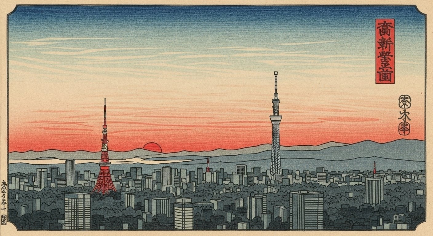 画像生成AIで木版画風のイラストを生成する方法｜田中勇道│AI愛好家