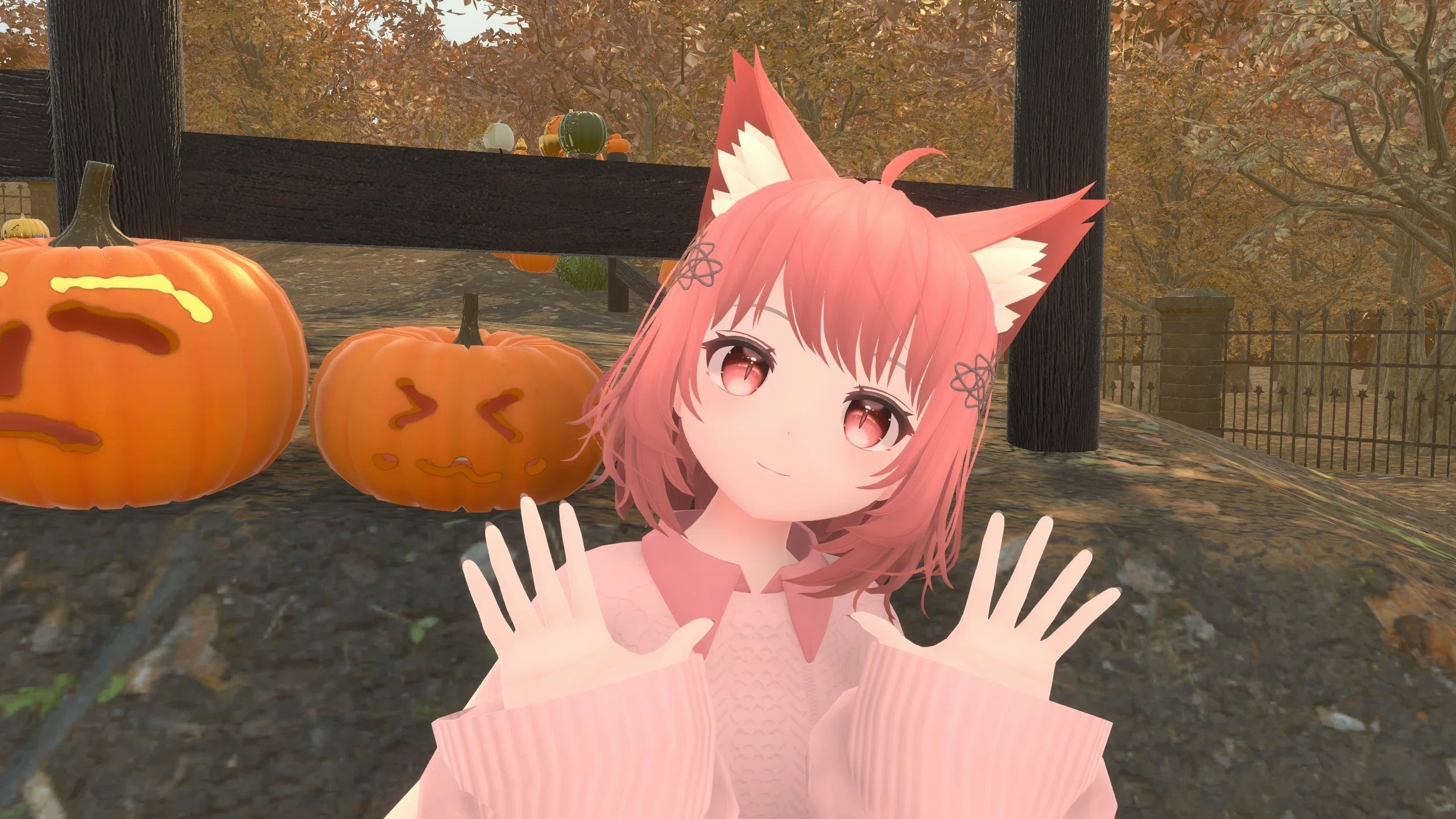 Resonite】かぼちゃの集うワールドで🎃｜ことは しろ