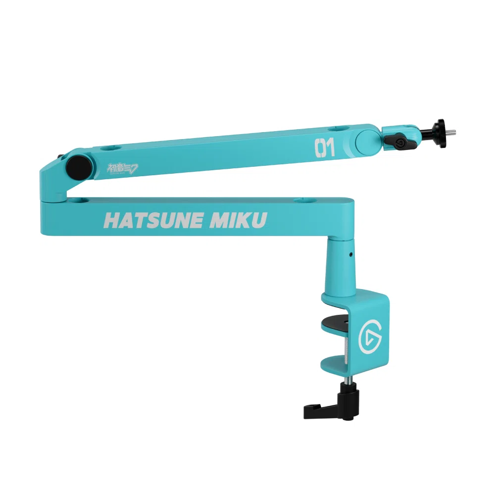 Elgato Mic Arm LP 初音ミク エディション Elgato、初音ミクとのコラボモデル4種を発表 “ミクカラー”の限定 その他