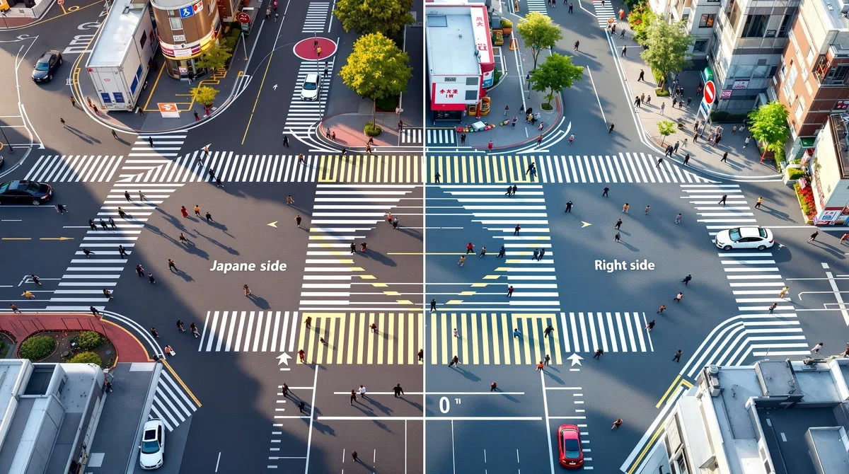 なぜ歩行者だけ右側通行?「車は左、人は右」の謎を歴史から紐解く|さやさや