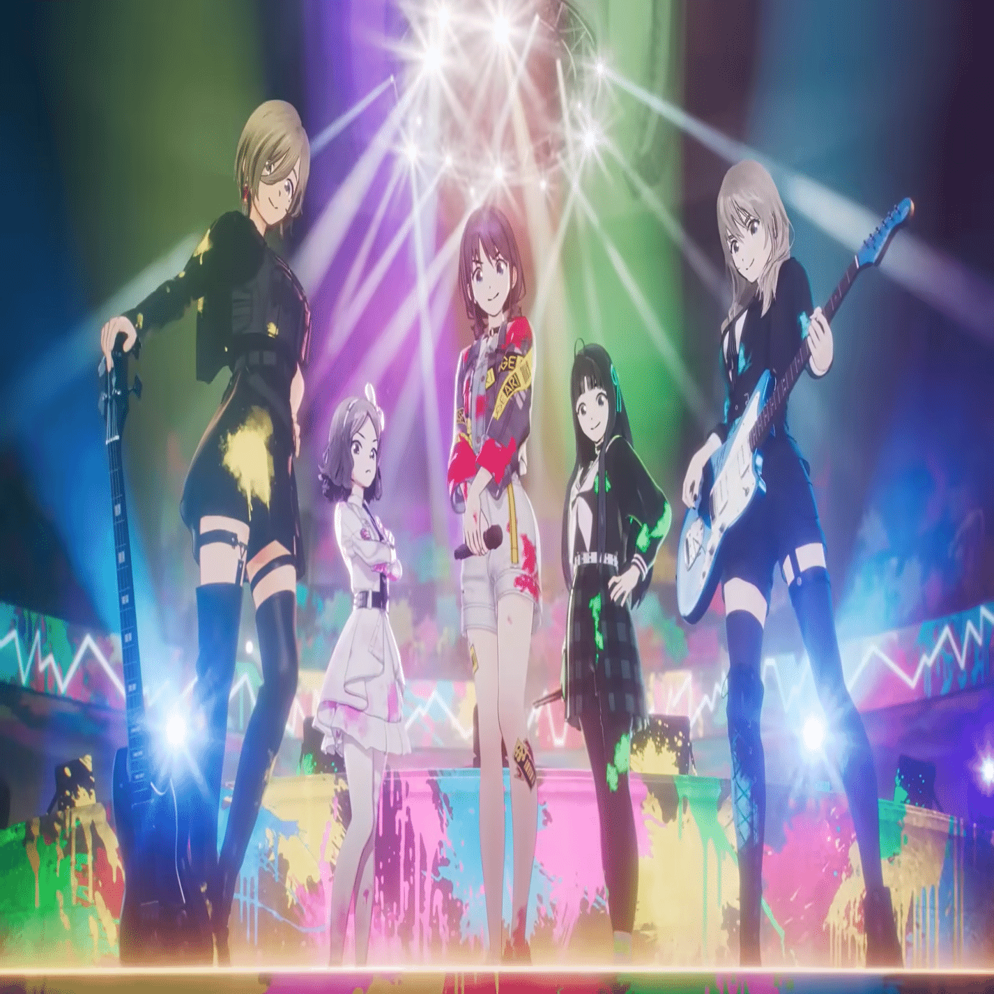 WS ガールズバンドクライ 雑踏、僕らの街 RRR ガールズバンドクライ デッキ 雑踏、僕らの街 等 GBCR RRR セット