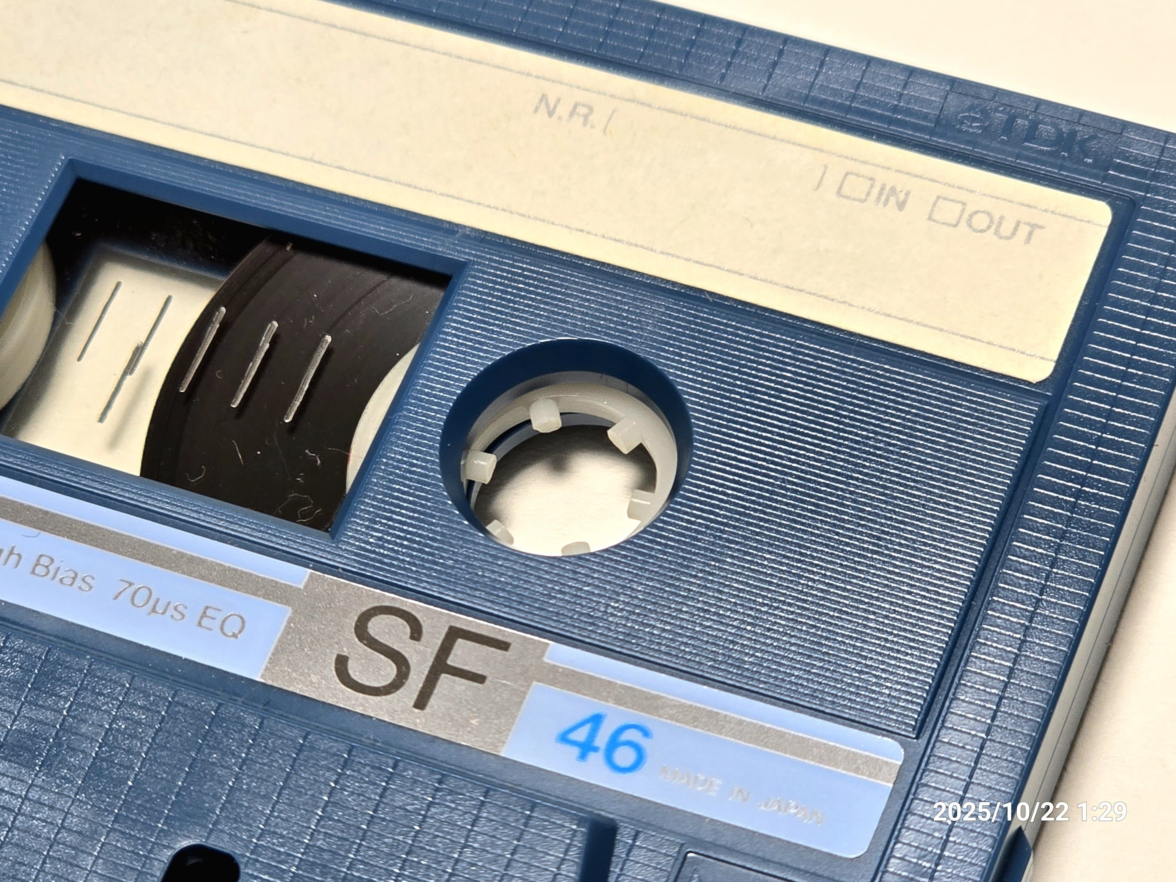 TDK SF46 ハイポジションカセットテープ 新品未開封10本 SF 46 &frasl; TDK(ハイポジ) - CASSETTE TAPE again.