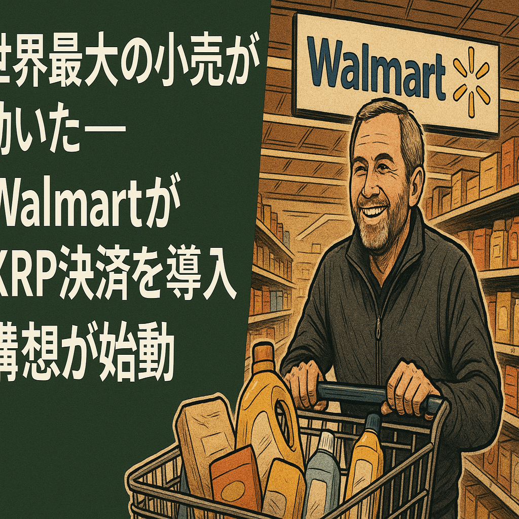 世界最大の小売が動いた──WalmartがXRP決済を導入へ｜光本貴一｜XRP / Ripple