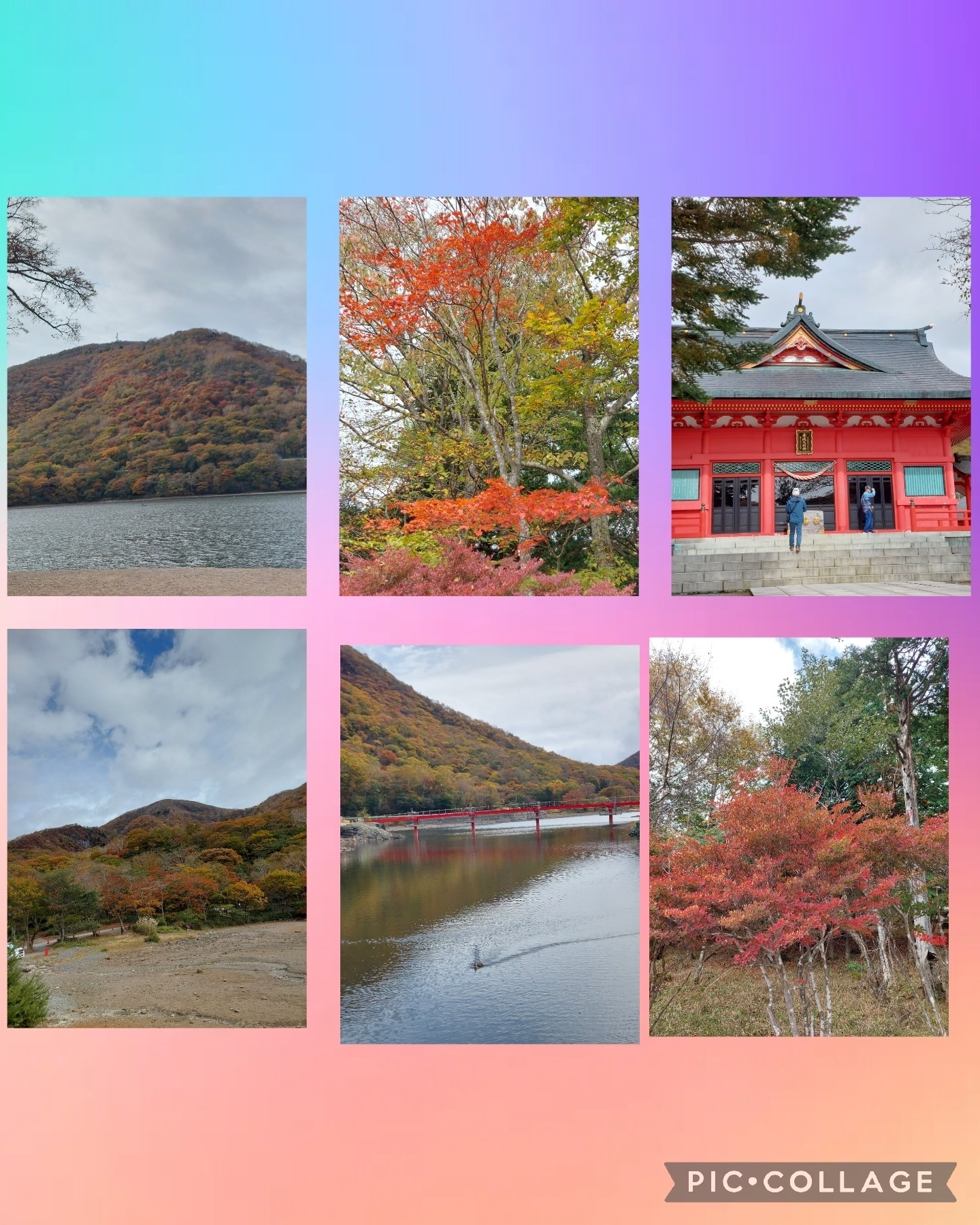 赤城山秋のフォトアルバム】小沼・鳥井峠・赤城神社・大沼・覚満淵