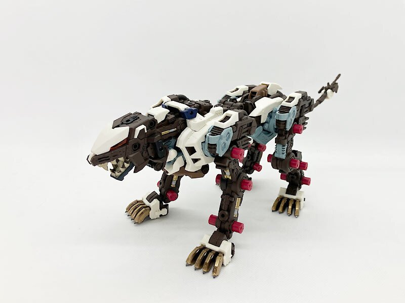 ランナー塗装でゾイドを作る。【プラモ】HMM ZOIDS ライガーゼロ専用