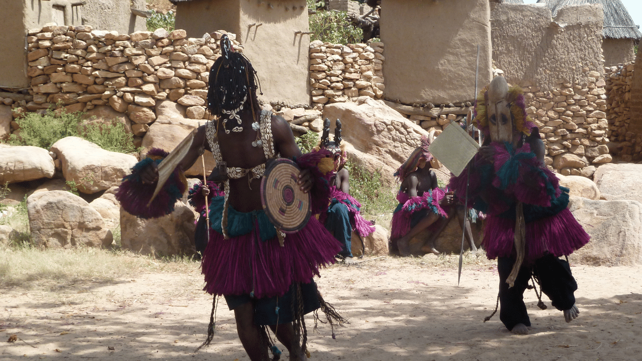 1960年代 西アフリカ ドゴン族 木彫ペンダント 民藝 AFRICAN PRIMITIVE ART 』 ドゴン族のメディシンボックス、 アダン族の