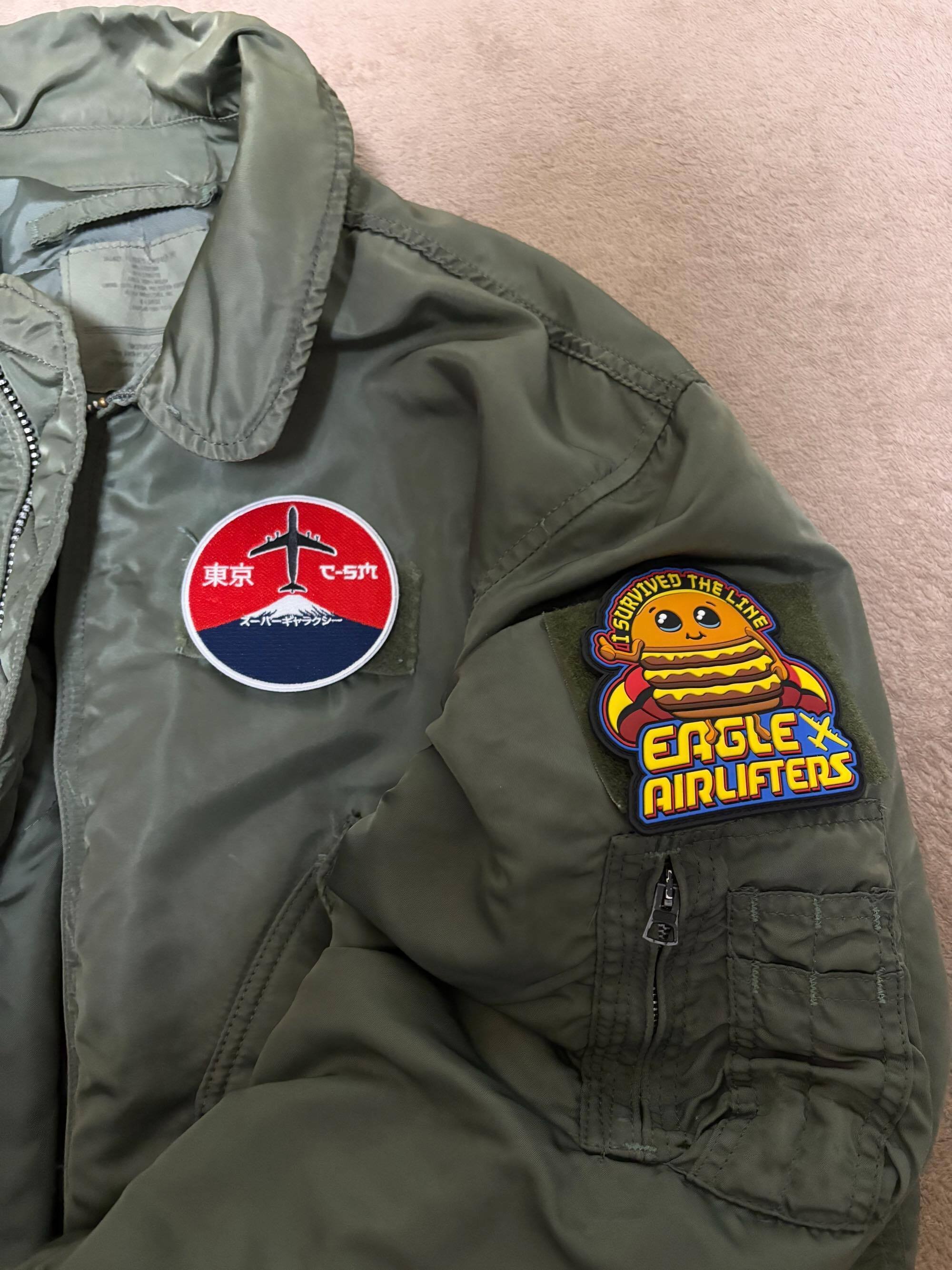 AG フライトジャケット USA製 ALPHA INDUSTRIES CWU-45/P MIL-J-23230A フライト