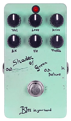 Shades Of Green O.D. Deluxe｜ギター改造ネット出張所