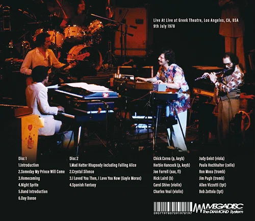 [Corea & Hancock] 1978, Unreleased Official Live Recording Arrives ...