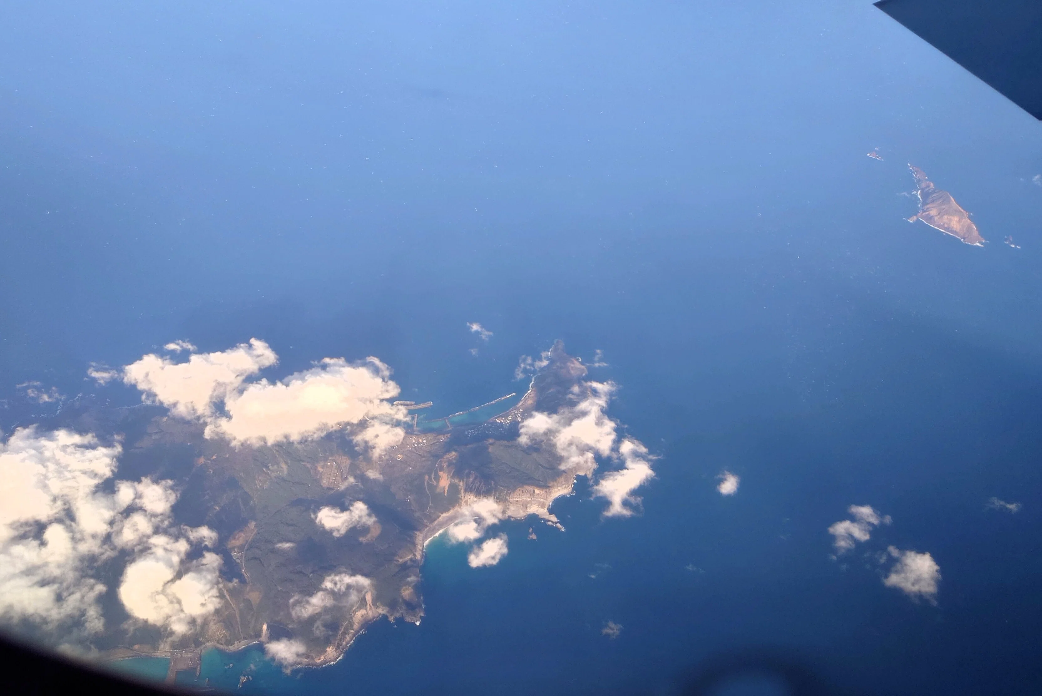 機窓画像コレクション「伊豆諸島と千葉・館山」／2025年2月｜菅野ノリヒコ