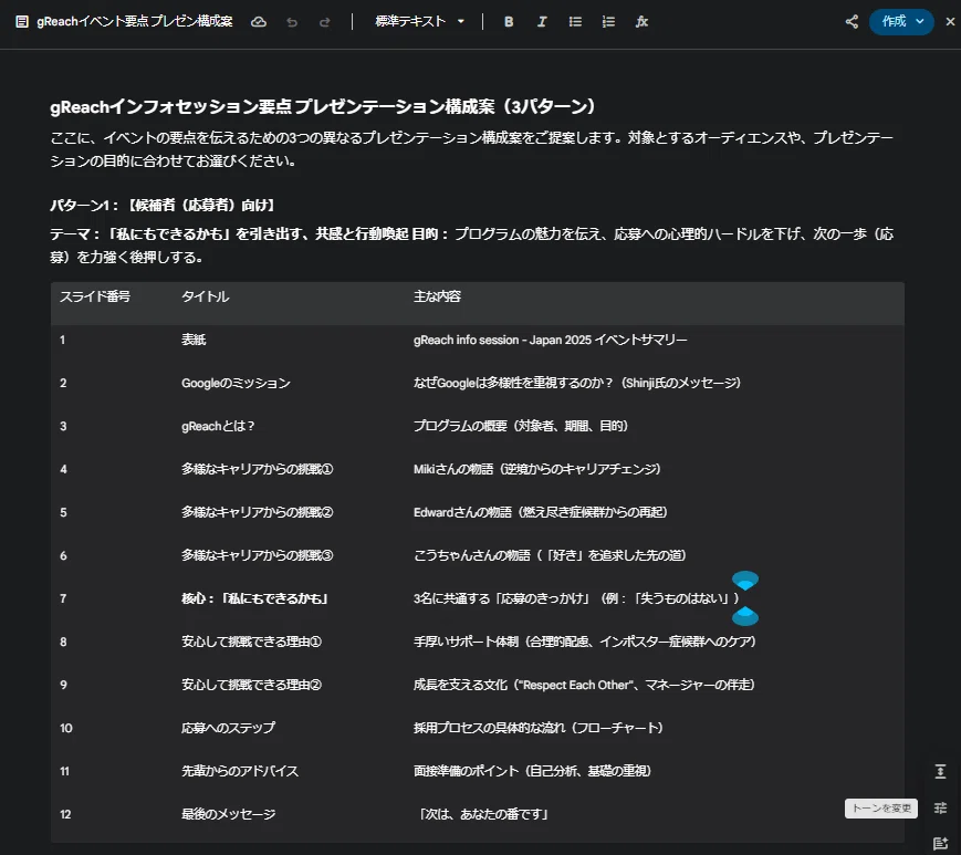 gReach info session - Japan 2025✨GoogleのAI #Gemini で動画を神