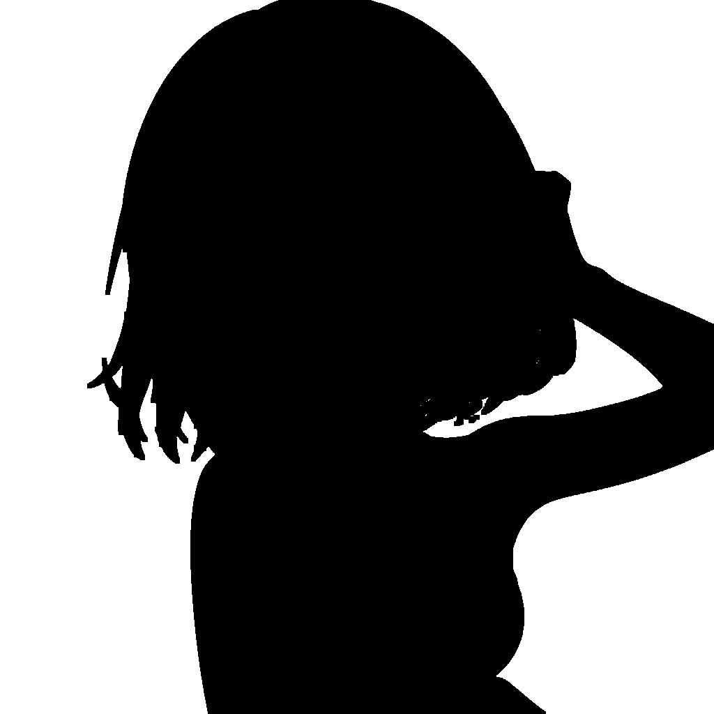 マスク画像」を使用してシルエットアート調の画像を作る＠ComfyUI｜shiba*2