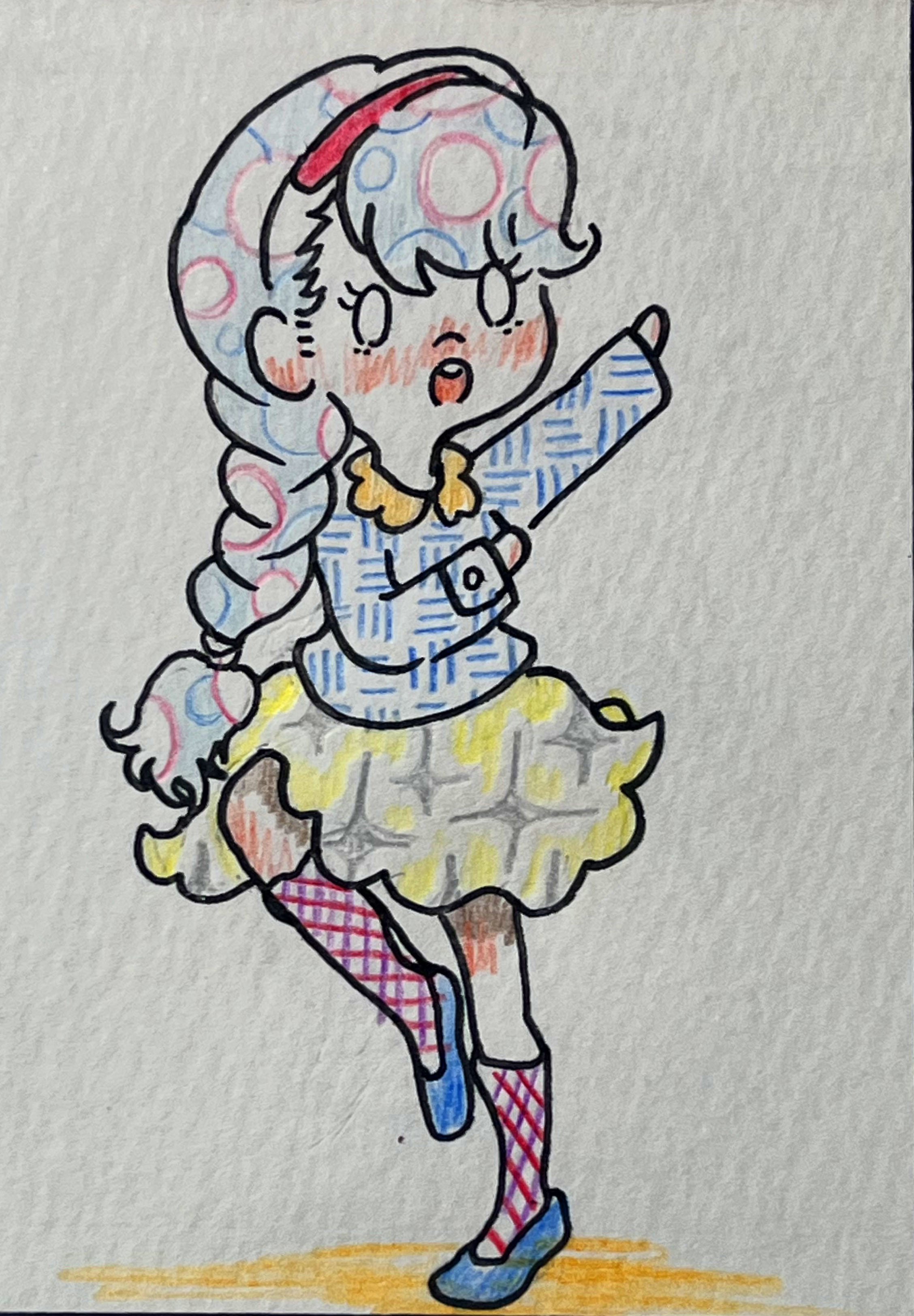 ちびキャラ!を描き直し|鹿角時計 ちびキャラ!を描き直し|鹿角時計