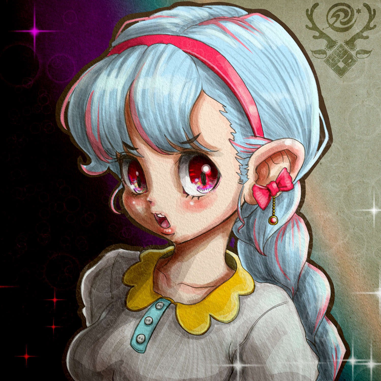 ちびキャラ！を描き直し｜鹿角時計, image size:1500x1500