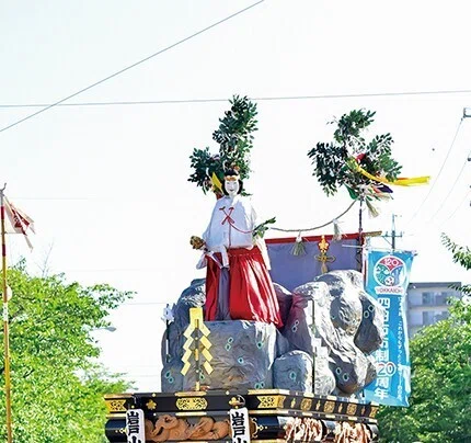 東海道が誇る奇祭❢ 大四日市まつり山車 のからくり人形たち②かめわり