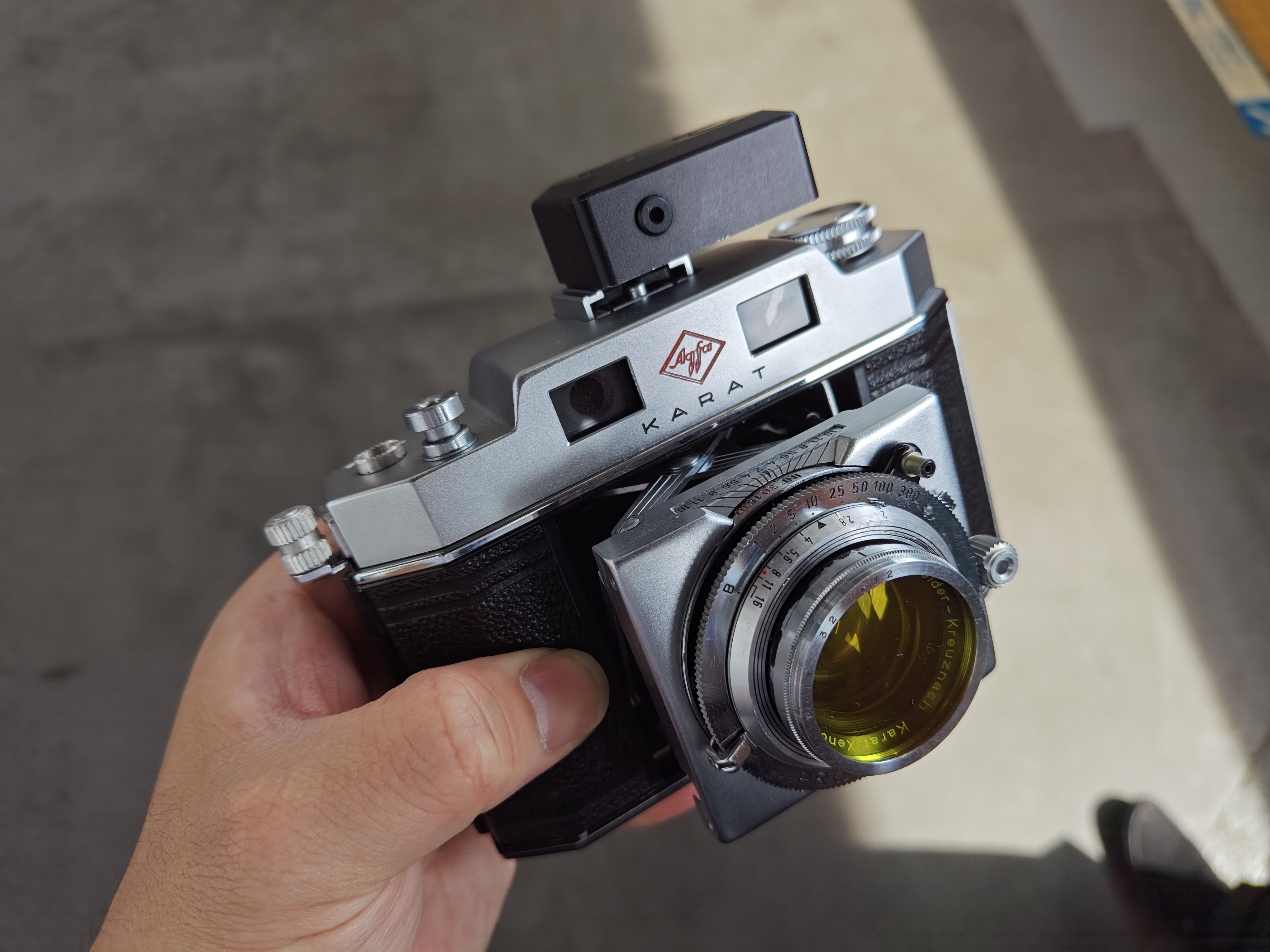 実働 作例あり agfa karat 50mm f2.0付 実働 作例あり agfa karat 50mm f2.0付