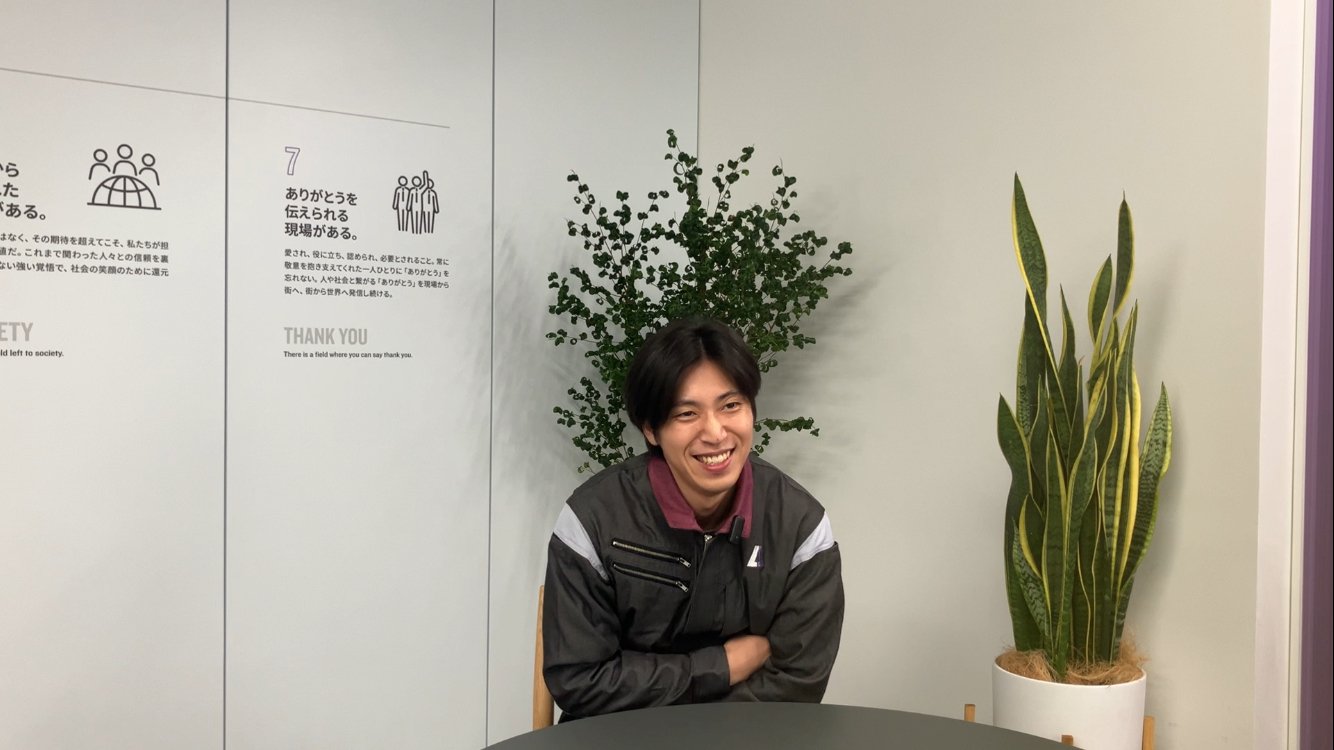 施工管理から教育担当へキャリアチェンジした佐藤さん【社員