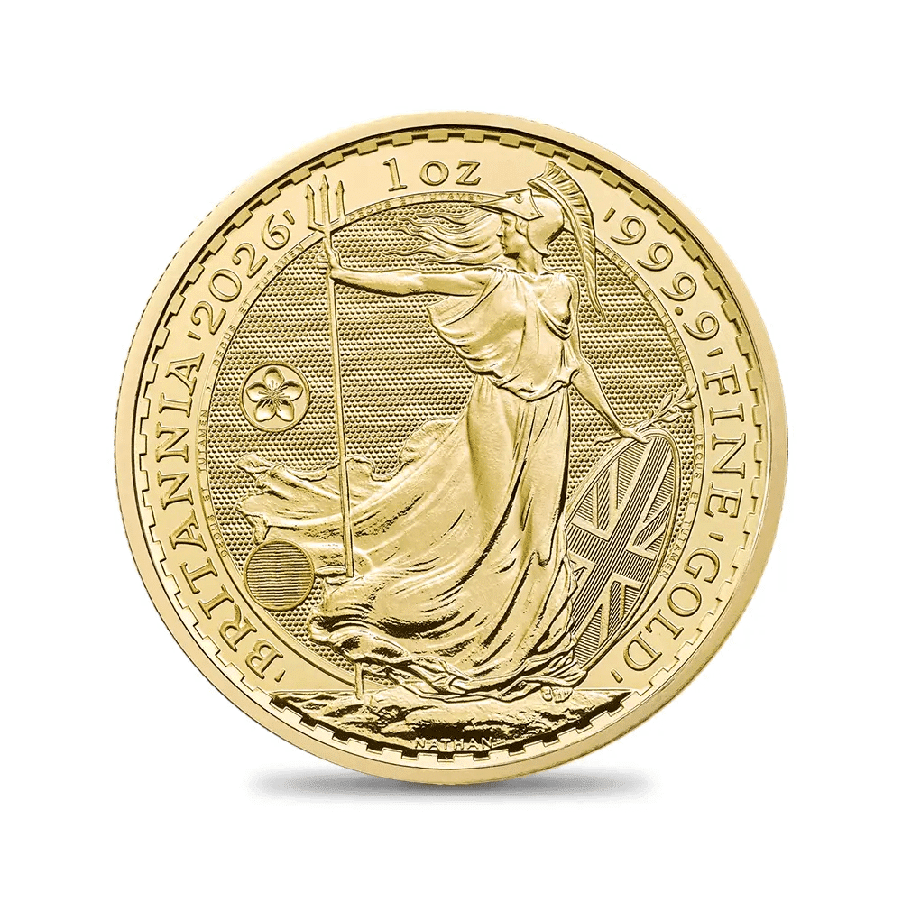 イギリス 2026 チャールズ3世 ブリタニア 100ポンド 1オンス 金貨 黄金