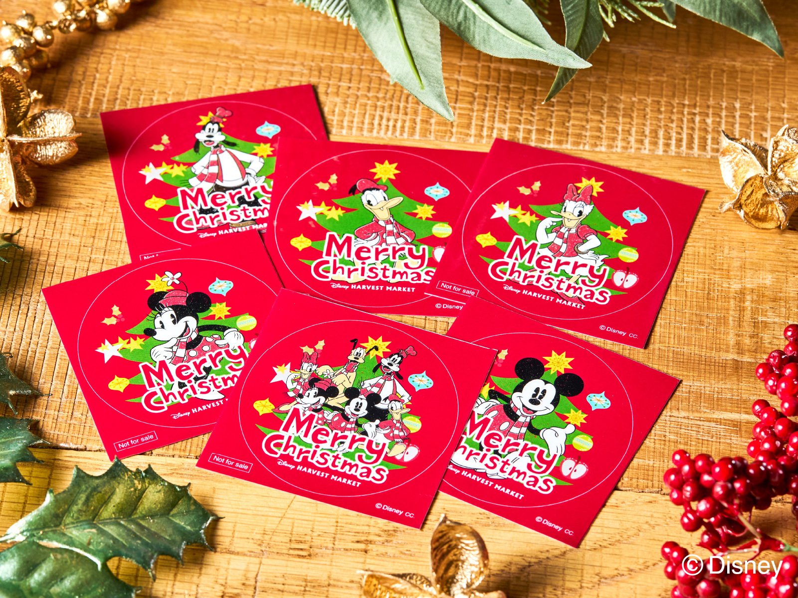 Disney's Christmas Cards 限定アイテム ディズニー・クリスマスの限定アイテムは大切な人へ想いを伝えるのに