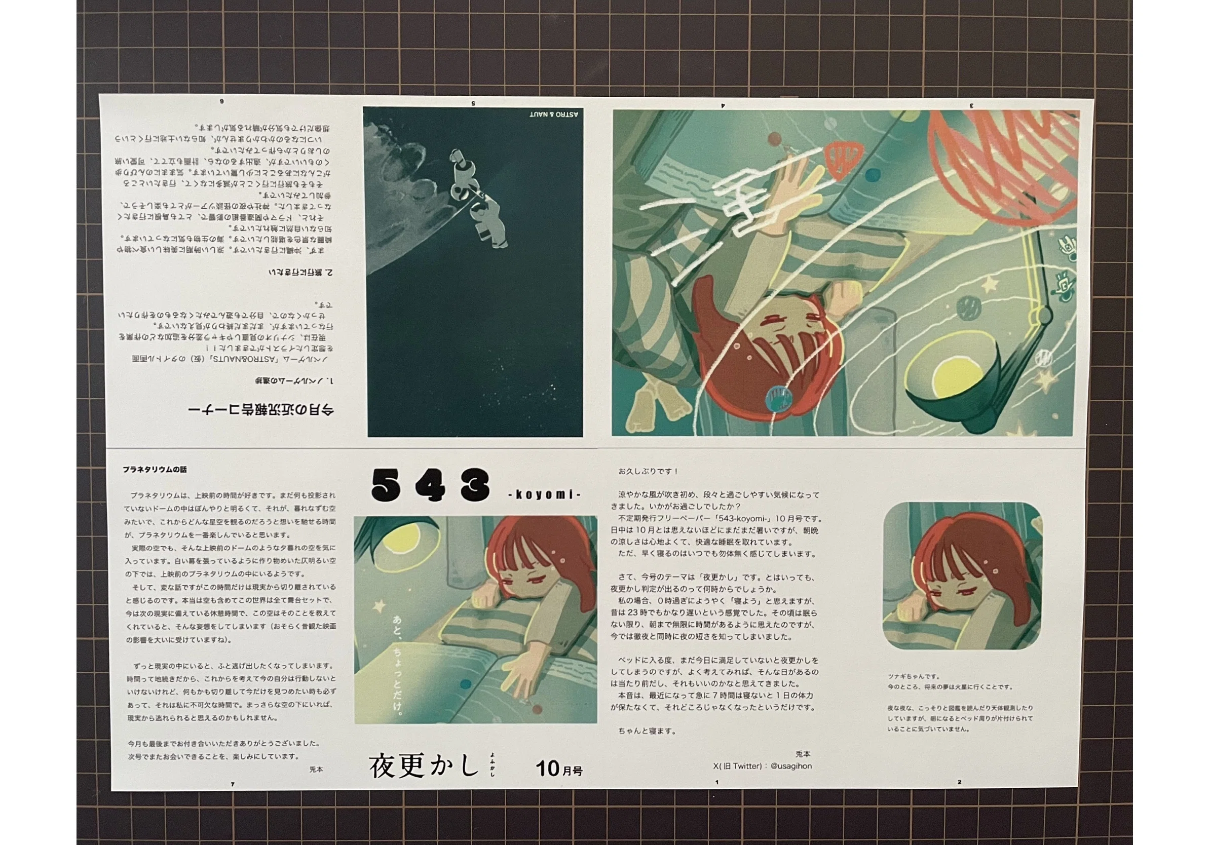 PDF付き！折本の折り方（ZINE）｜兎本