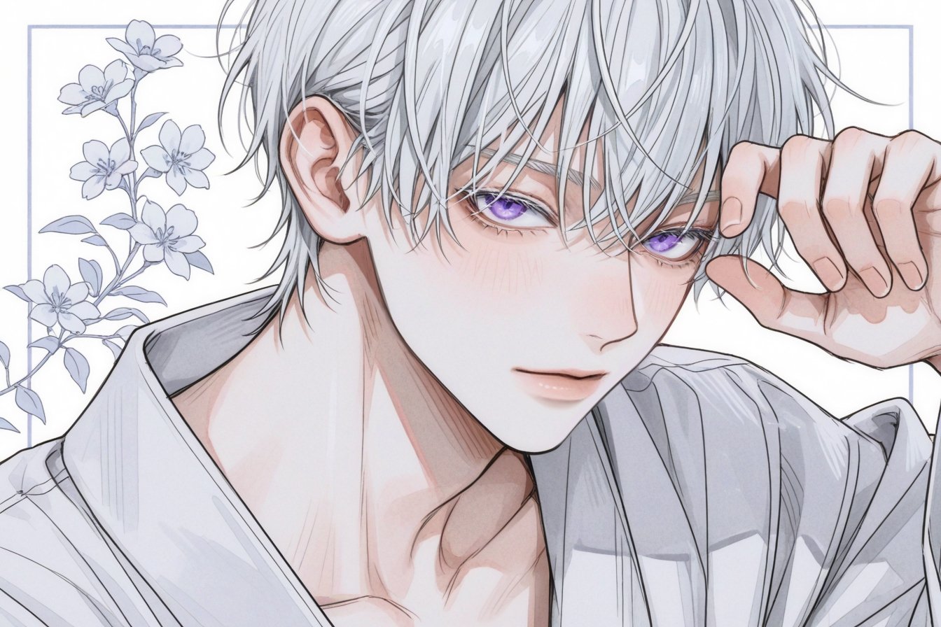 🫶紫白を描いてくれた天才AI絵師さんが神だった話【i/o-アイオ-さん