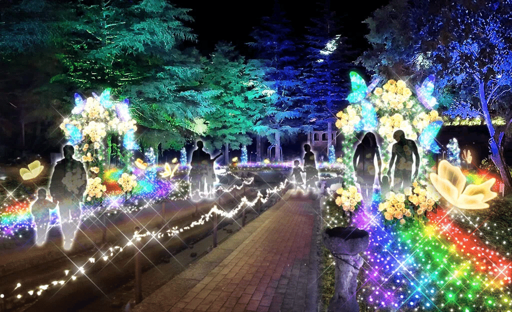 イズコネ【修善寺・虹の郷イルミ the ナイト】全エリア大リニューアル