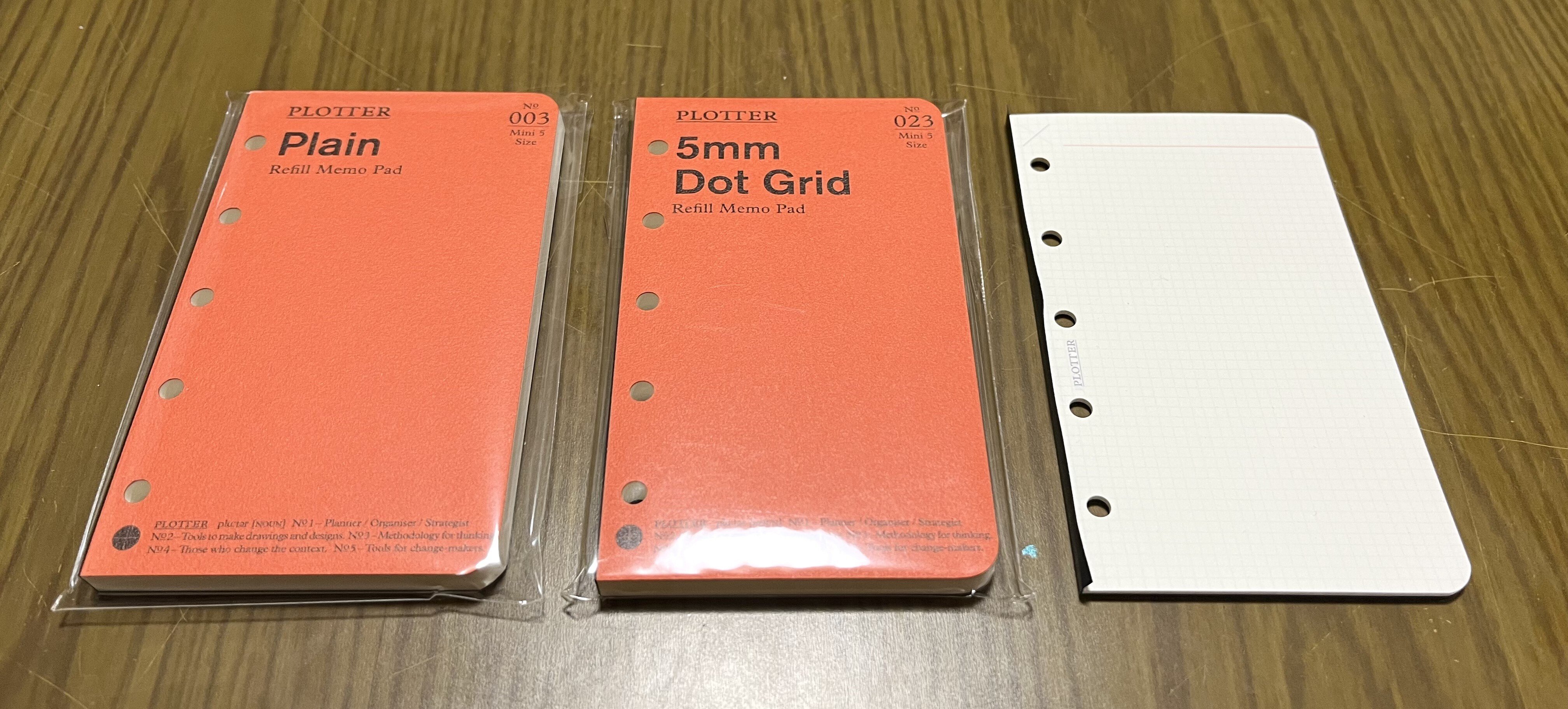 プロッターのM5リフィルを、いろいろ買ってみた｜ニジュウマル