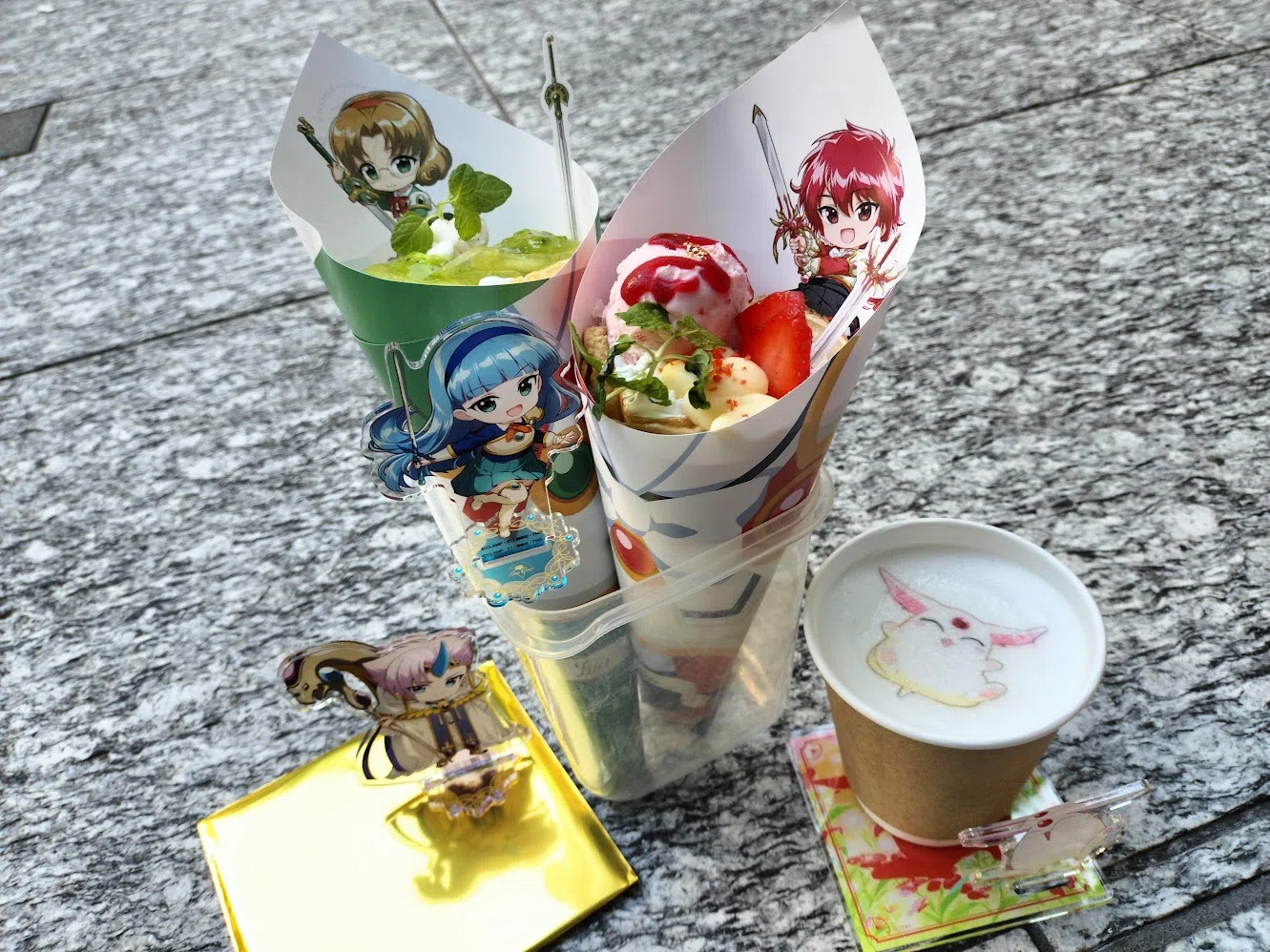 レイアース 池袋コラボクレープAmo Crepeレポ（すごくよかった