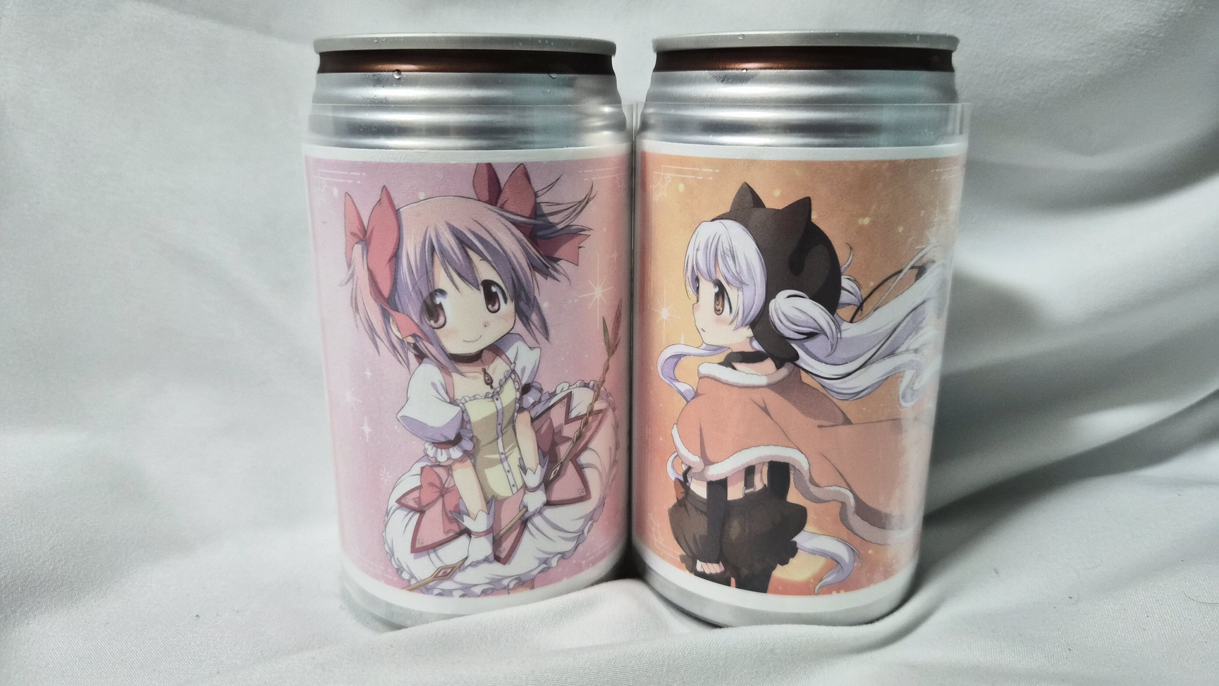 まどマギサントリーイラスト缶 まどマギ オリジナルラベル缶 シークレット2枚セット サントリー