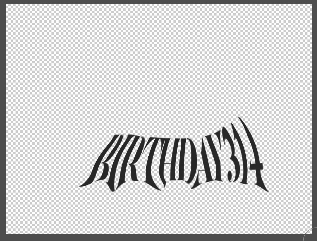 [Photoshop #019] Tear Within_Creating a tear in the shape of text using ...