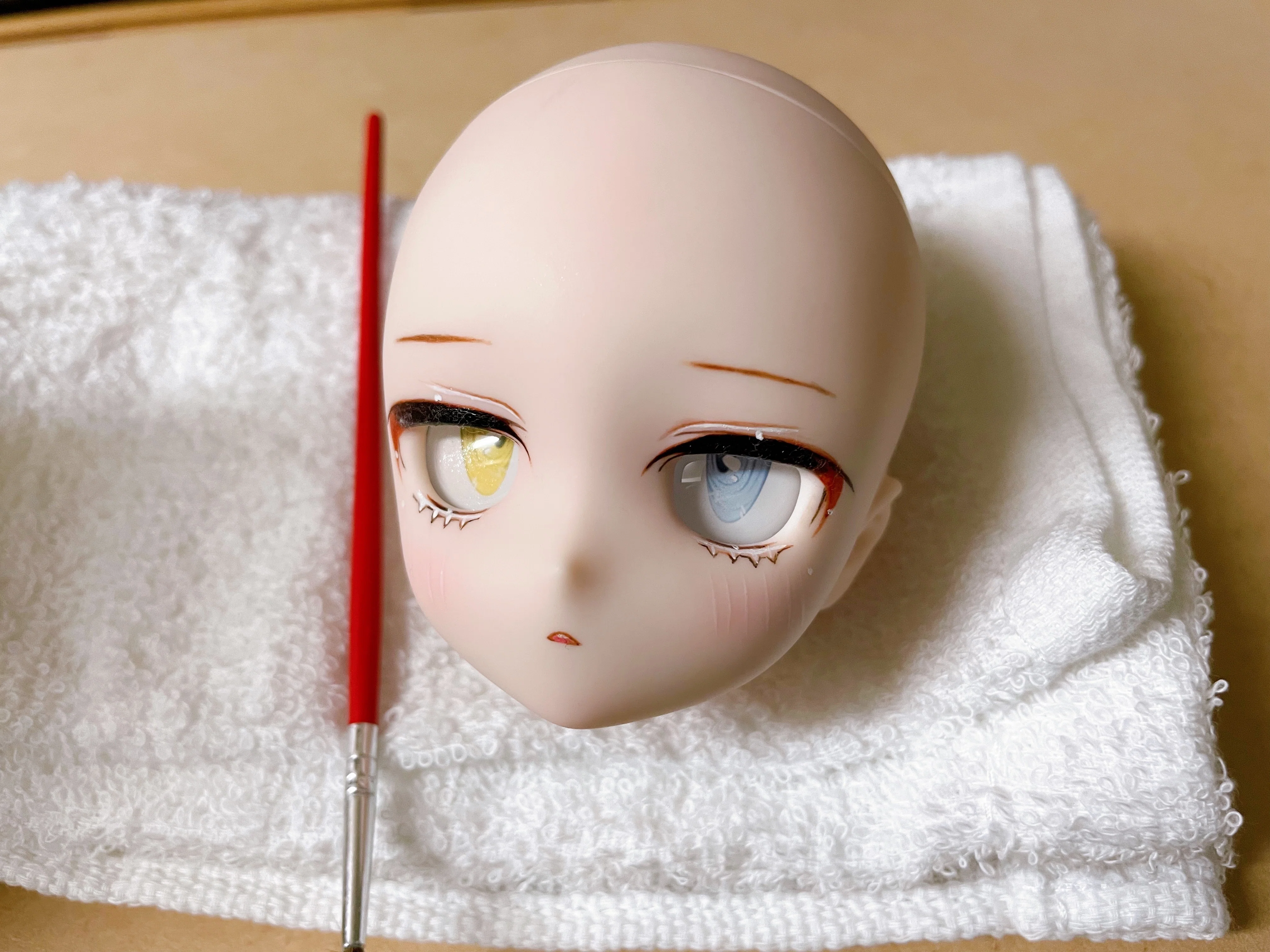 美プラ素体＋オプションパーツ＋自作ドールアイまとめ売り 続・そうだ、ドールアイ作ろう。｜suzuki